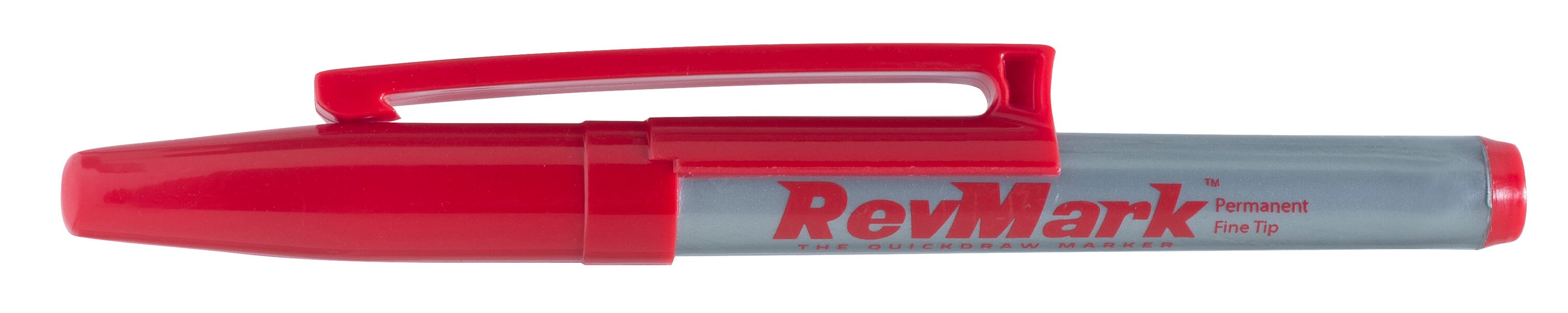 RevMark PR2PKRED 2-Pack 5.5 In x 0.5 In Silver with Red Trim
