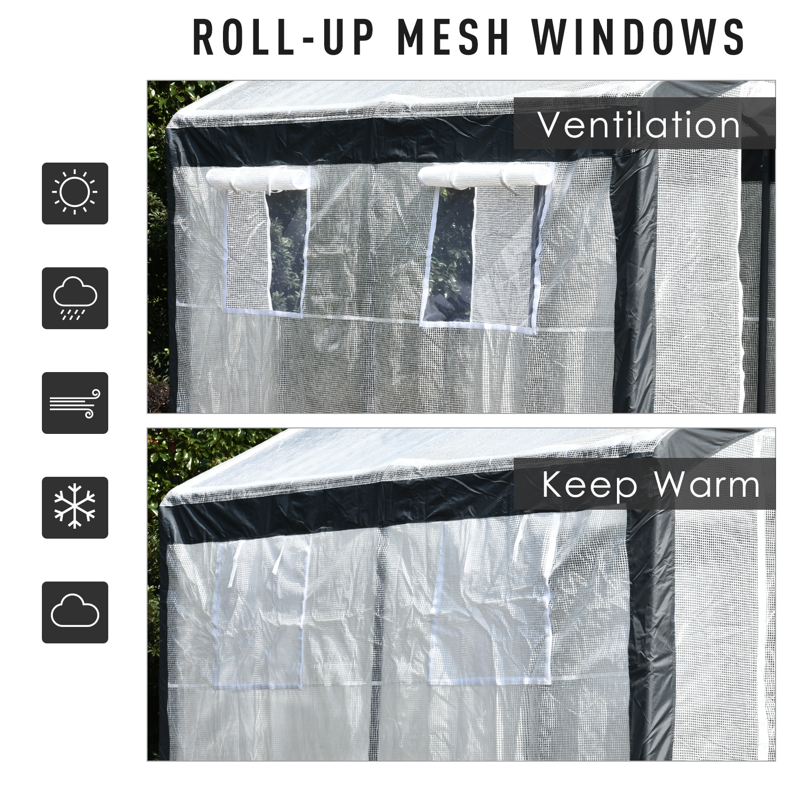 Outsunny 845-298 greenhouses - View #7