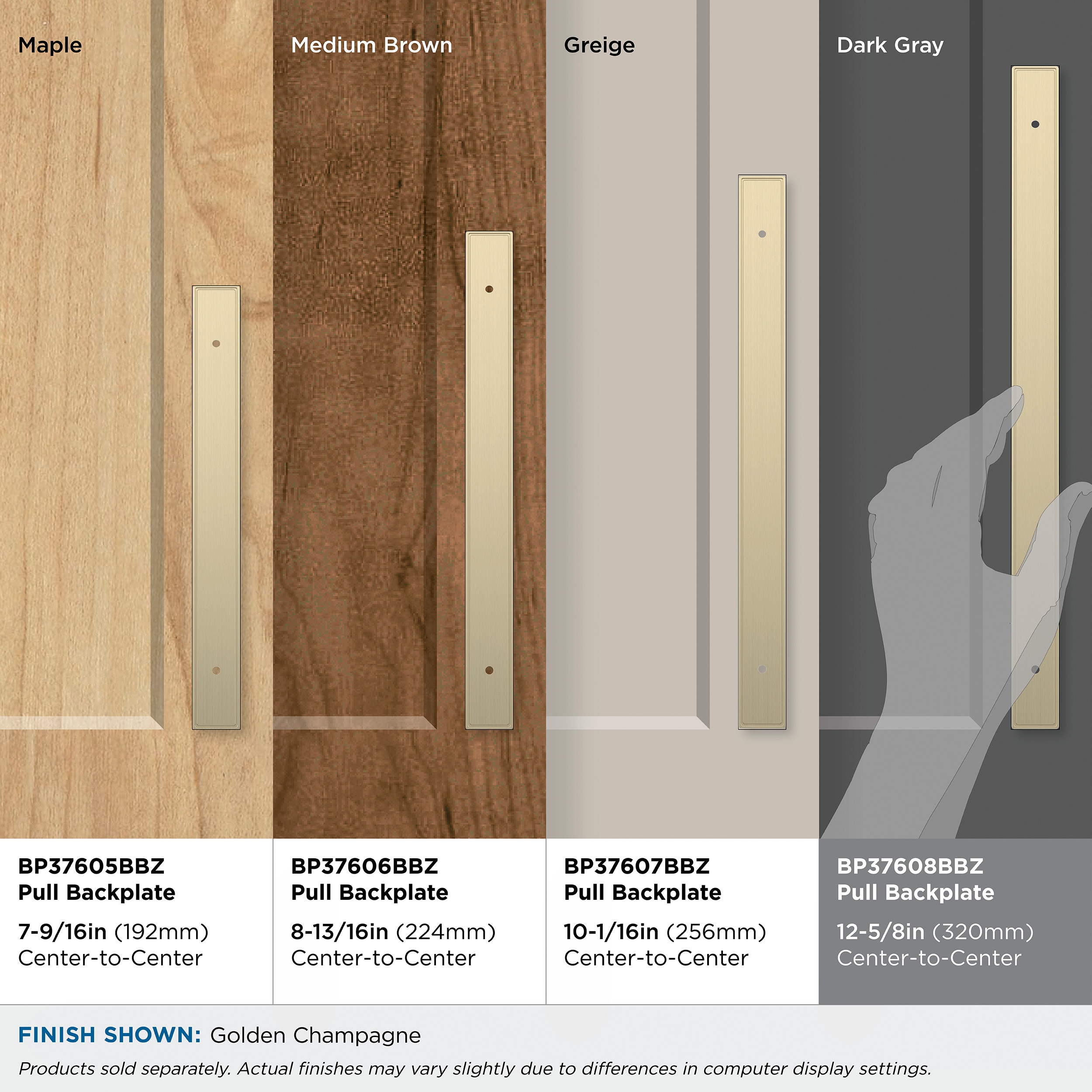 Amerock BP37608BBZ Drawer-Hardware - View #6