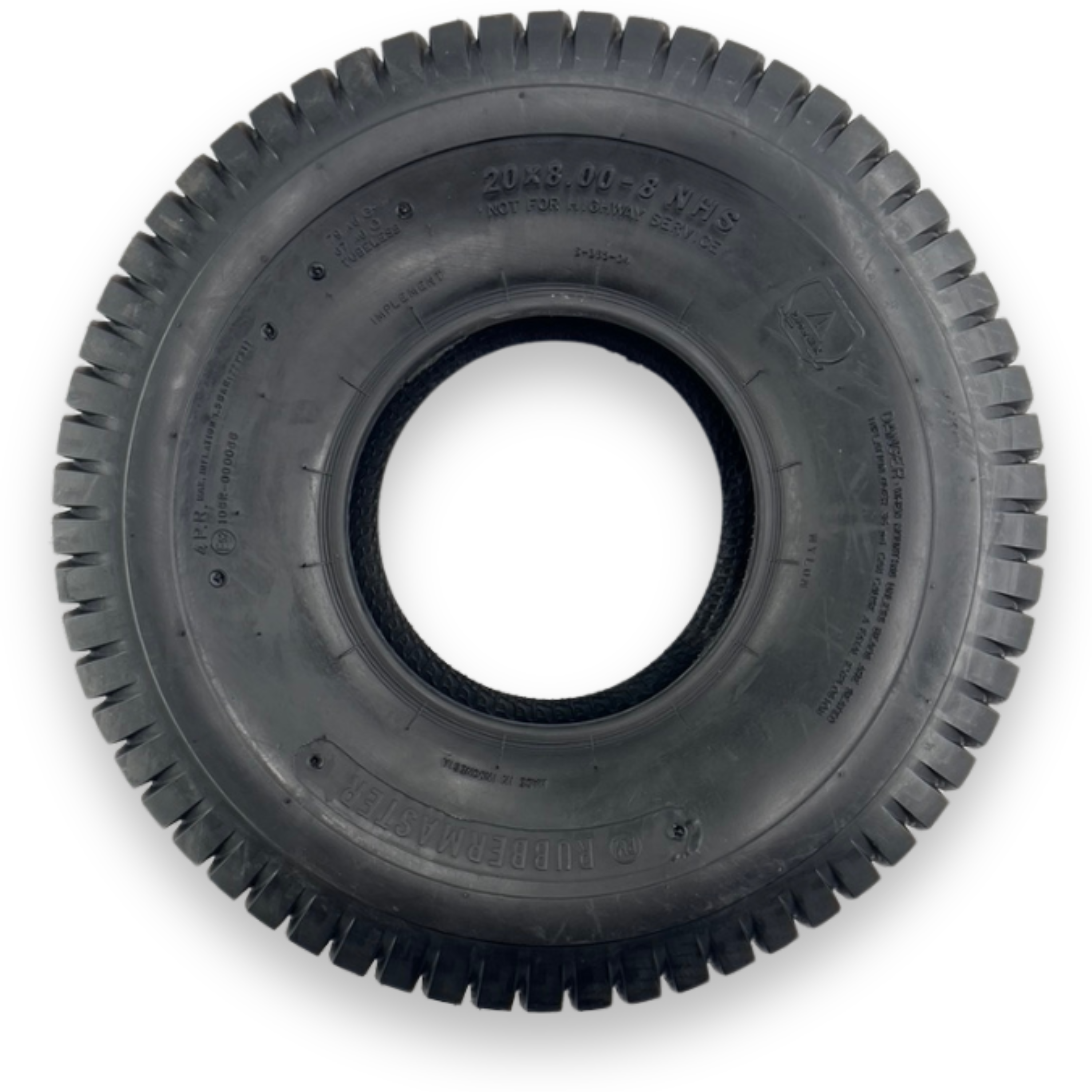 RubberMaster 450363 19.53-in Universal Riding Mower/Tractor Tire