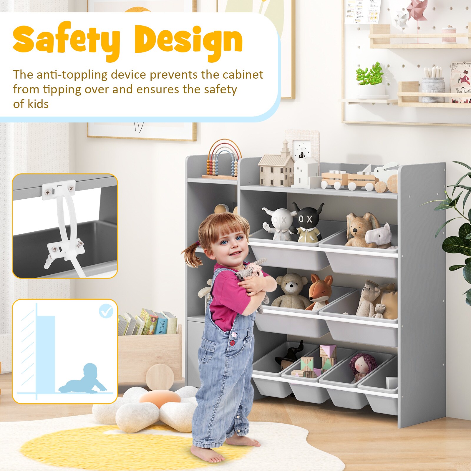 Slickblue D-CO-RG66101ZJ Kids-Bookcases - View #6