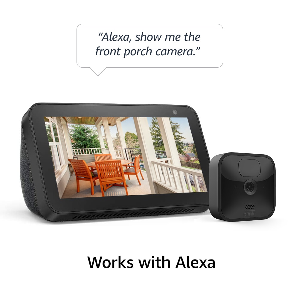 Blink Outdoor 4 (4th Gen) — Wire-free smart security camera, two-year  battery life, two-way audio, HD live view, enhanced motion detection, Works  with