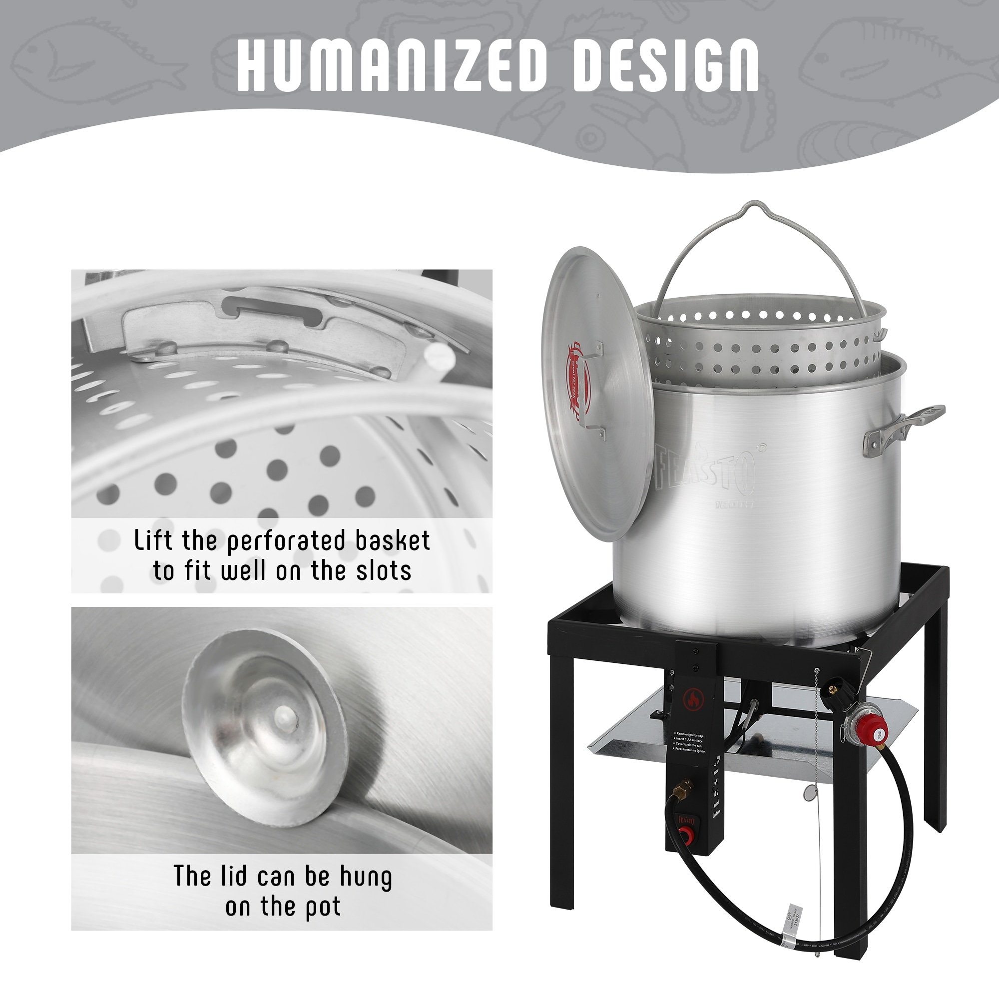Feasto 11401 Outdoor-Burners-Stoves - View #2