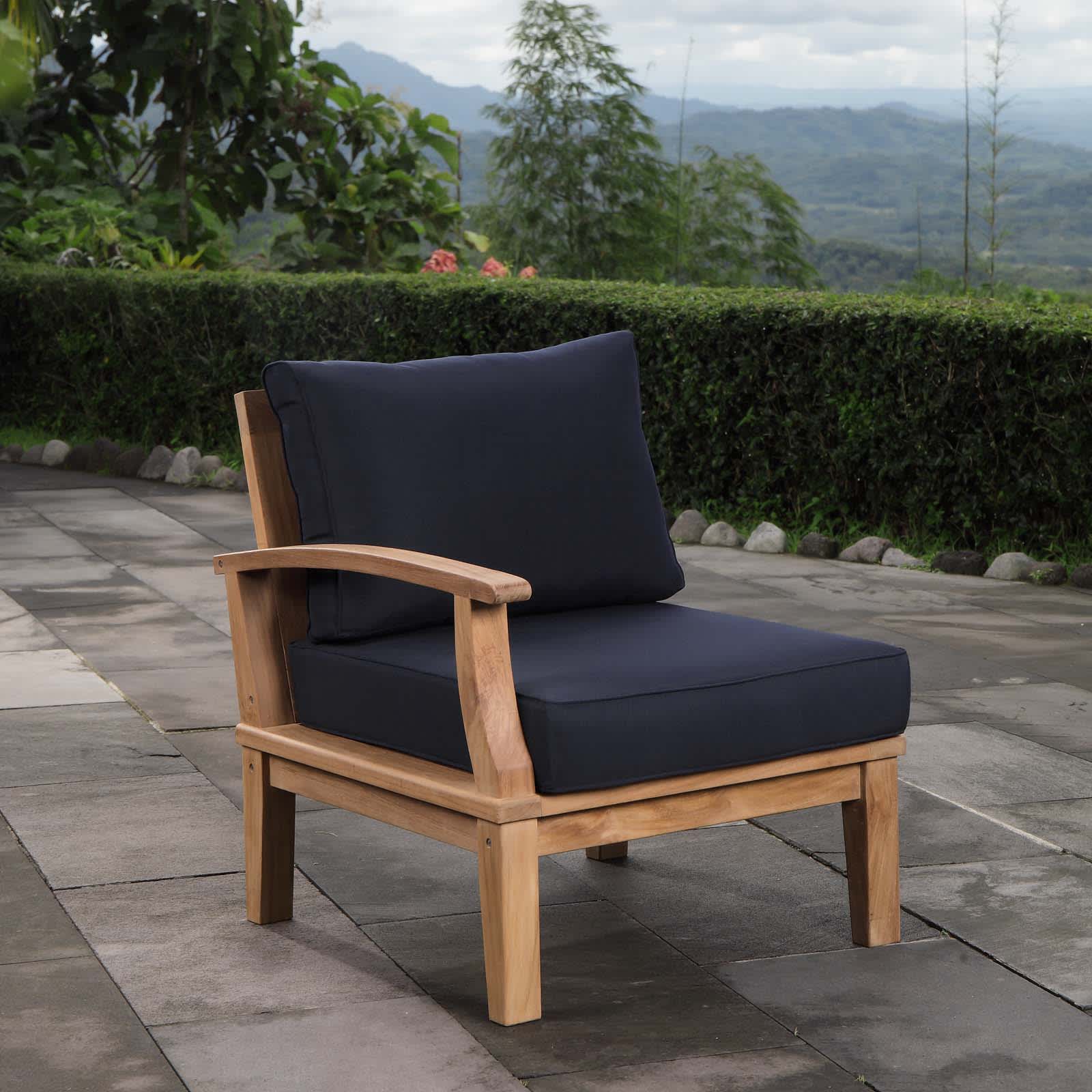 Modway EEI-1148-NAT-NAV-SET Patio-Sofas-Daybeds - View #2