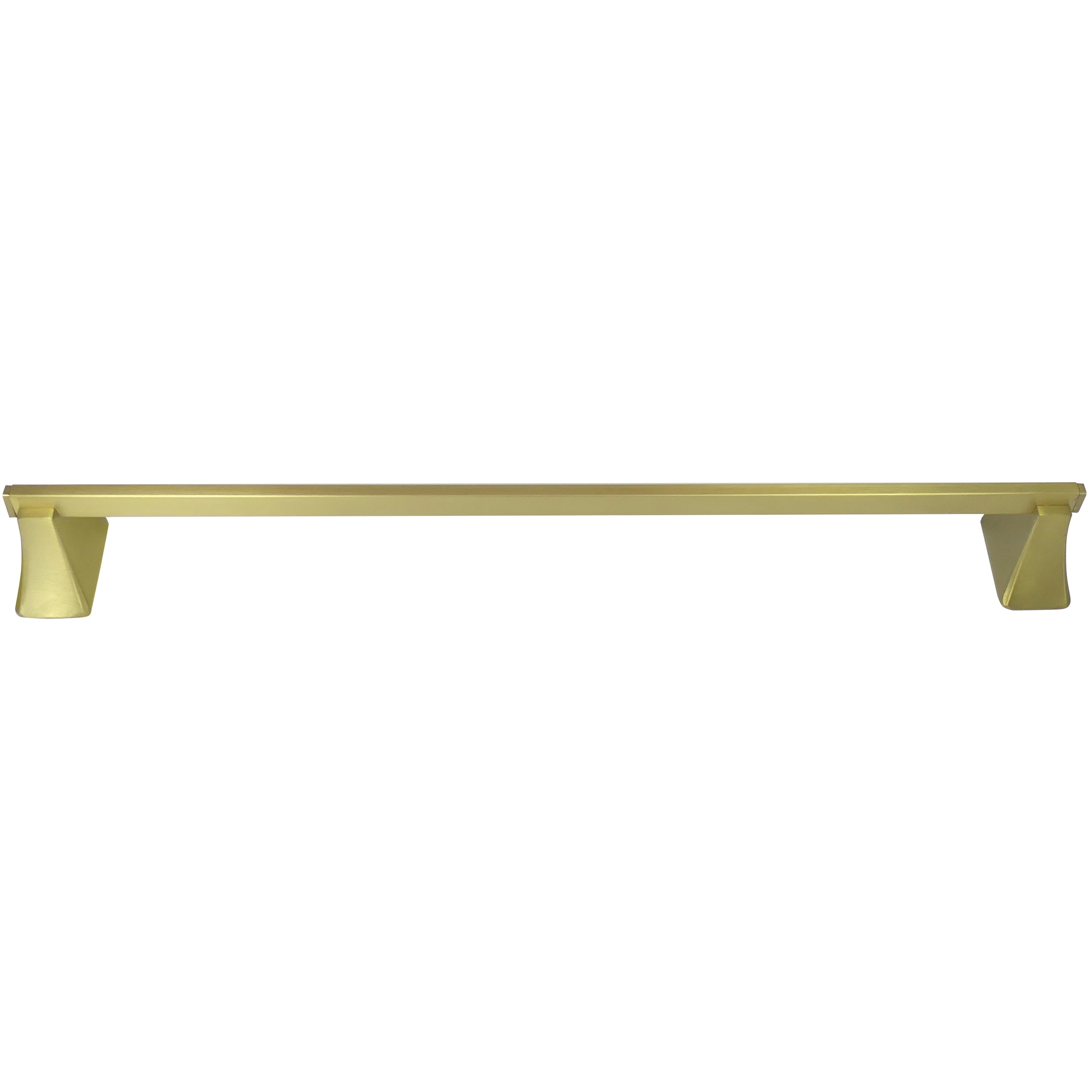 Paradise Bathworks 64104 Shangri-La 18-in Satin brass Wall mount Single Towel Bar