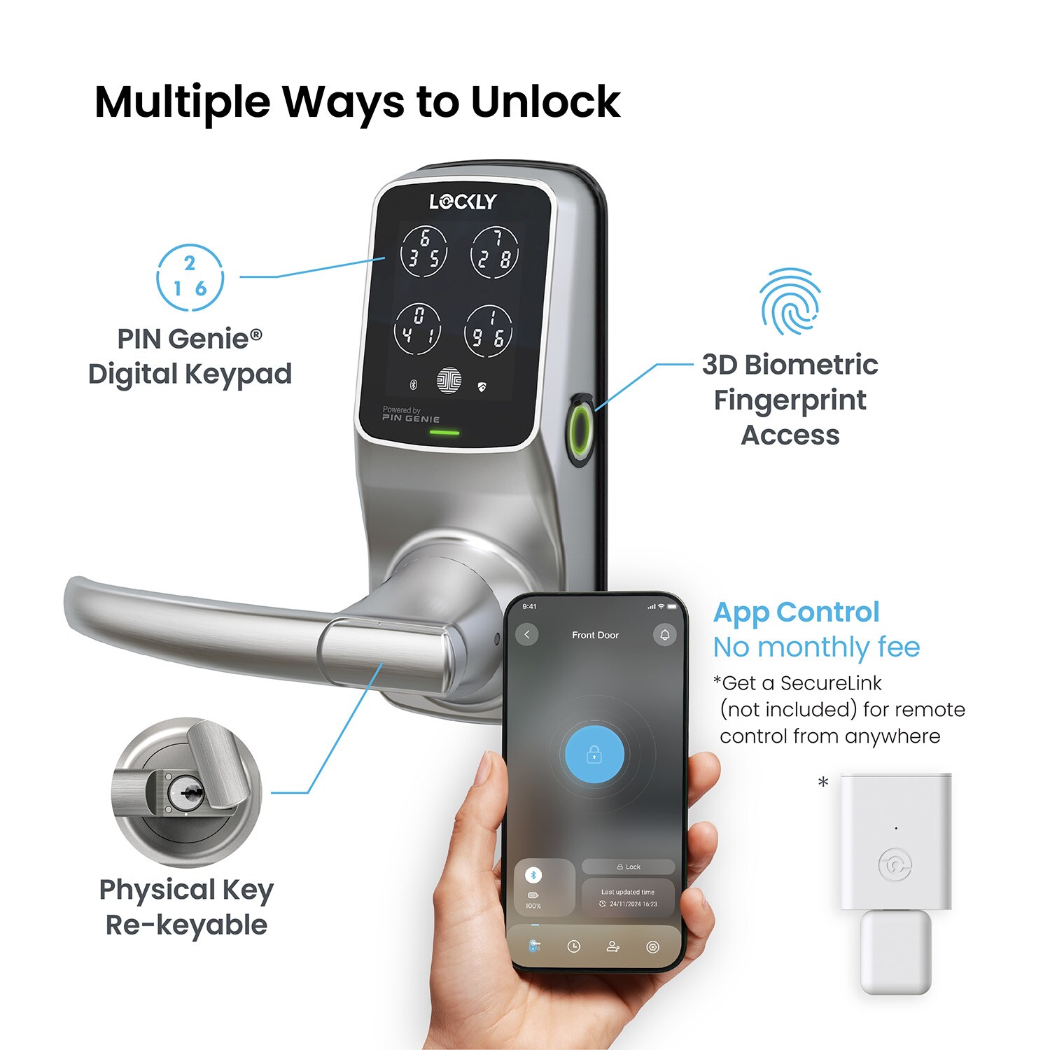 Lockly PGD 628F SN Electronic-Door-Locks - View #11