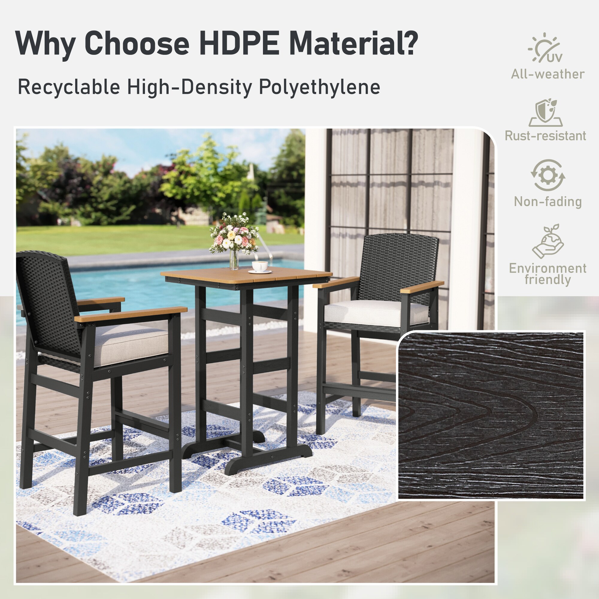 Sunshine Valley S3-3801-T Patio-Dining-Sets - View #10