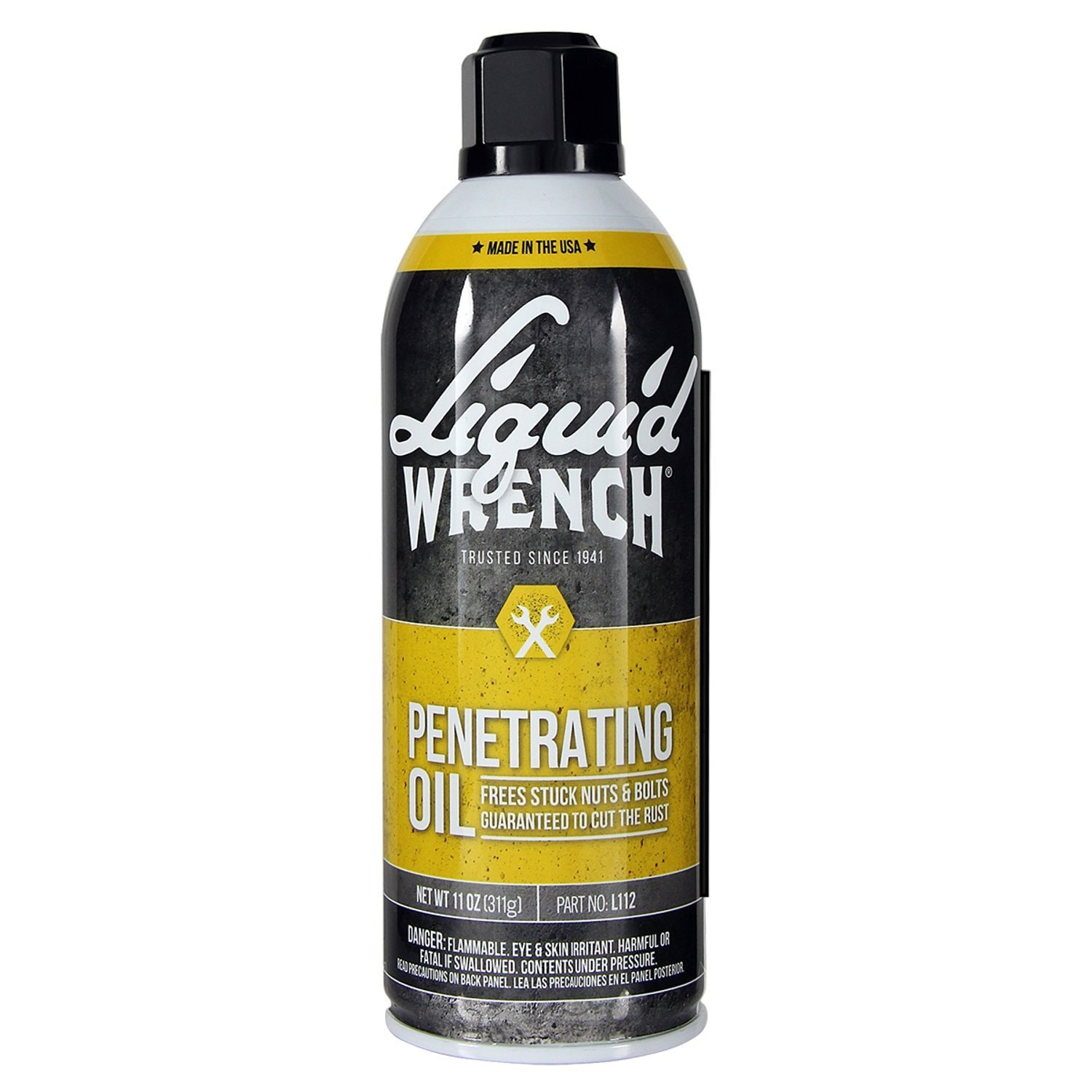 Liquid Wrench Gunk L112/6 Super Penetrant Spray - 11 oz Gray #L112-BED3