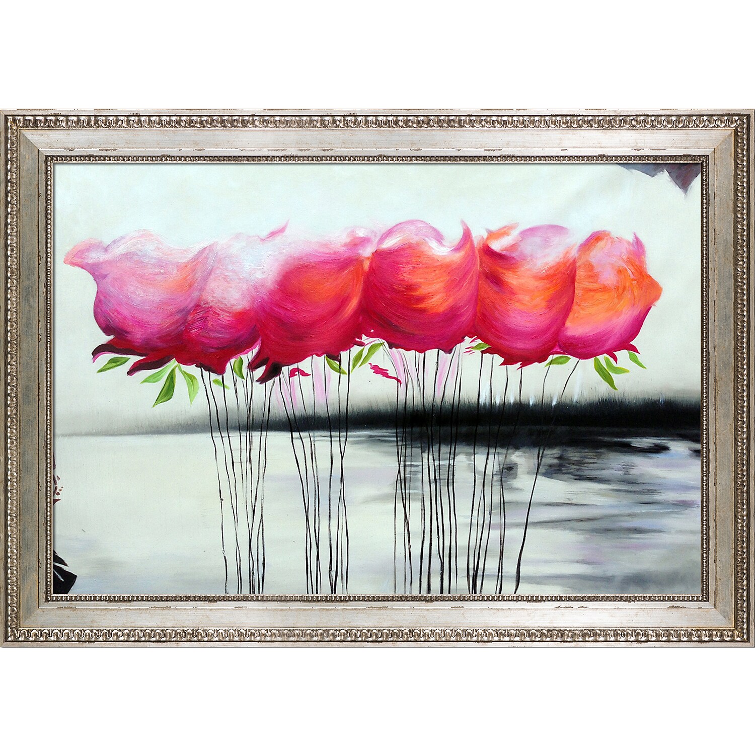 24 x 36 Kess InHouse Infinite Spray Art Emersion Teal Pink Luxe Rectangle Panel 24 x 36 Kess InHouse Infinite Spray Art Emersion Teal Pink Luxe Rectangle Panel