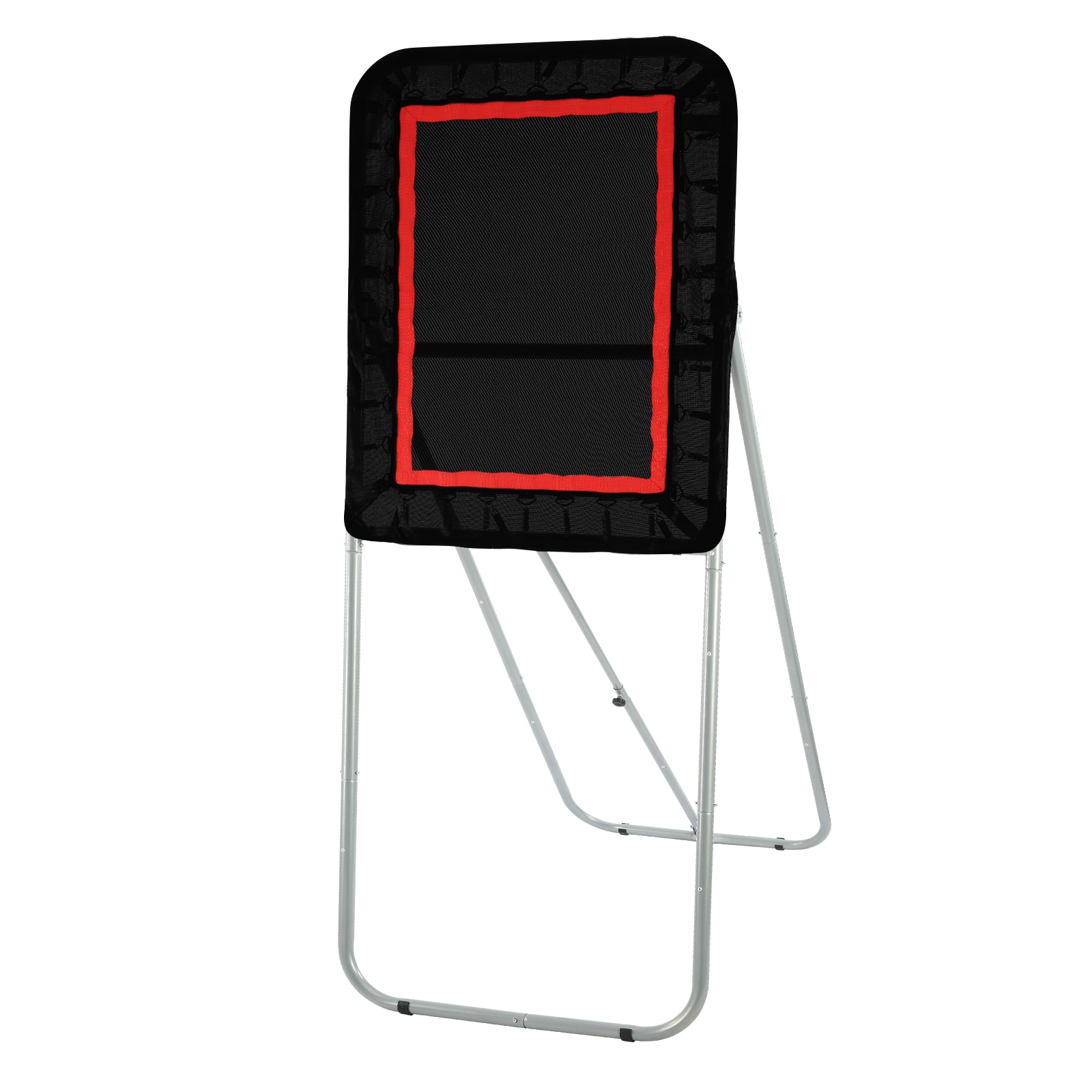 VEVOR Folding Lacrosse Rebounder for Backyard  3x4 Ft Volleyball Bounce Back Net  Pitchback Throwback Baseball Softball Return Training Screen  Adjustable Angle Shooting Practice Training Wall  Black
