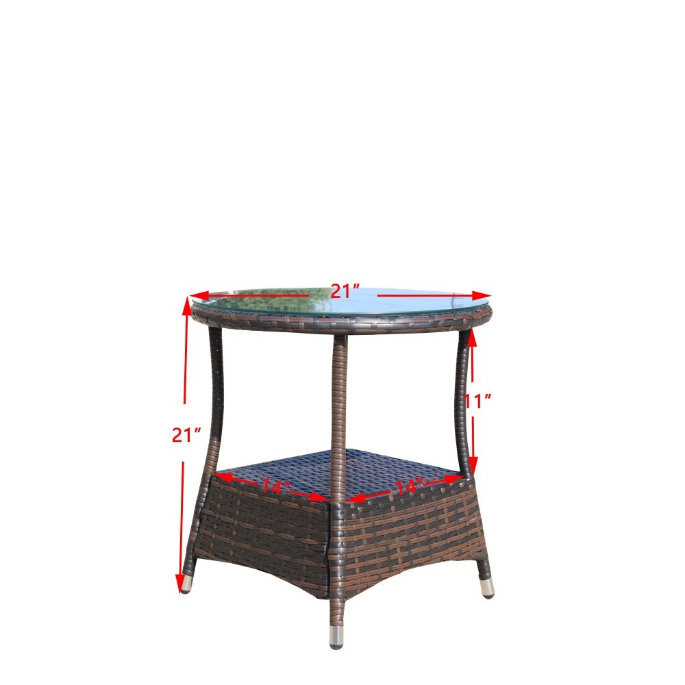 AAZJ JCF-62198BLK Patio-Tables - View #17