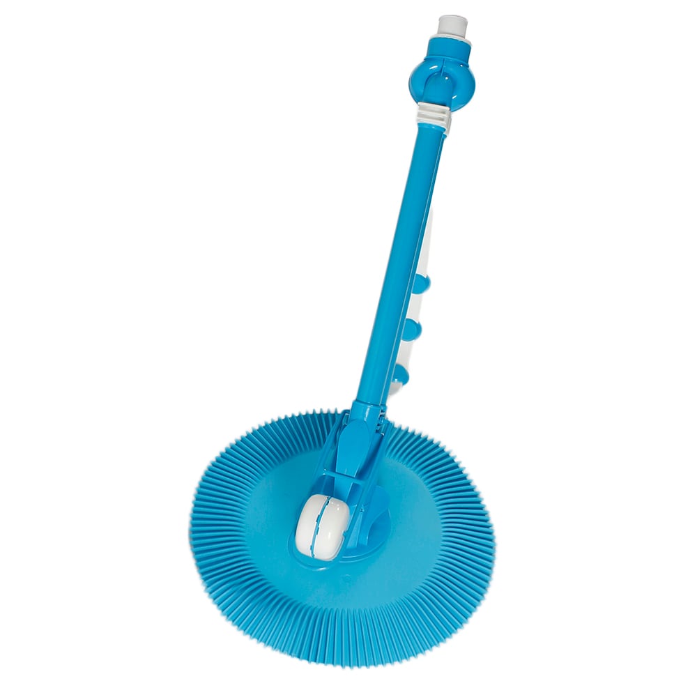 Bestcore Blue Automatic Suction Pool Vacuum Cleaner with 10 Hose Sets and Regulator Valve for Pools up to 16-ft x 34-ft