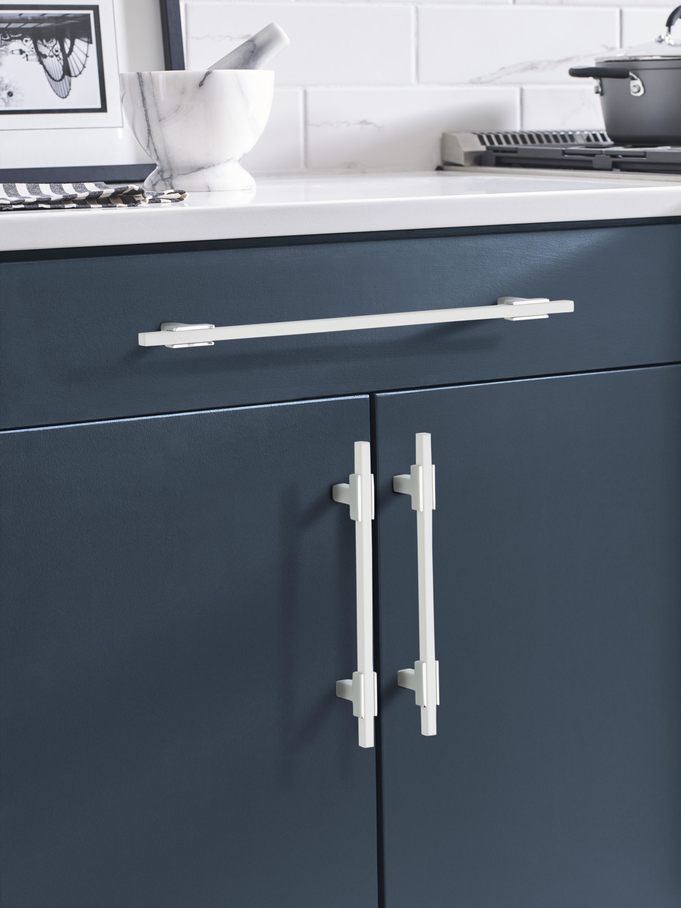 Amerock BP77825626WHT Cabinet-Pulls - View #2