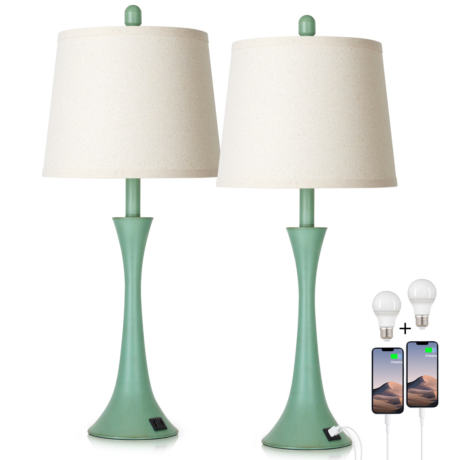 UrFurnishings TD-839 Table-Lamps - View #8