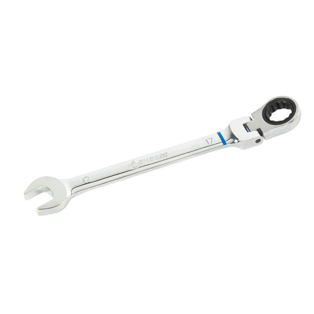 Kobalt 17mm 12-point Metric Flexible Head Ratchet Wrench Kobalt 17mm 12-point Metric Flexible Head Ratchet Wrench