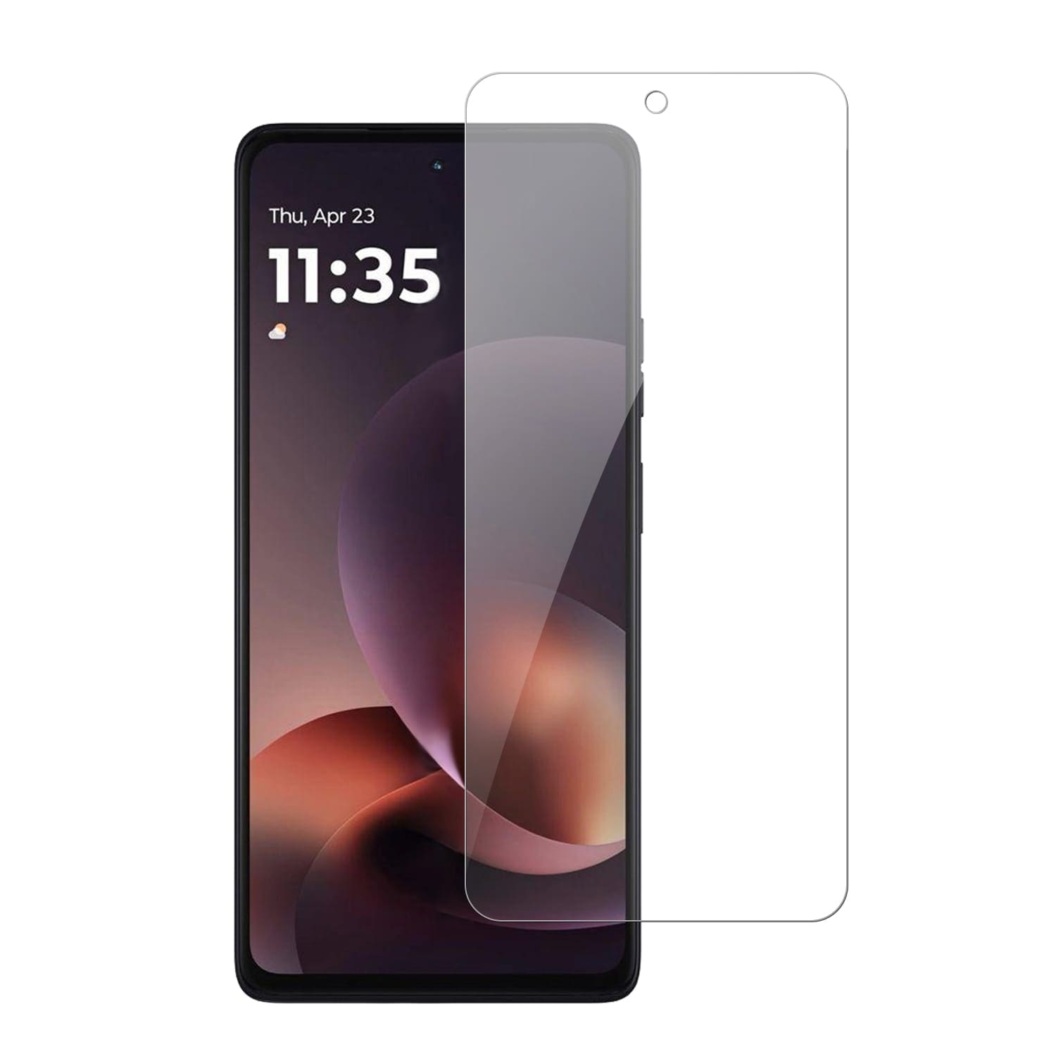 SAHARA  - Motorola G Power 5G (2026) ZeroDamage Tempered Glass Screen Protector - Clear