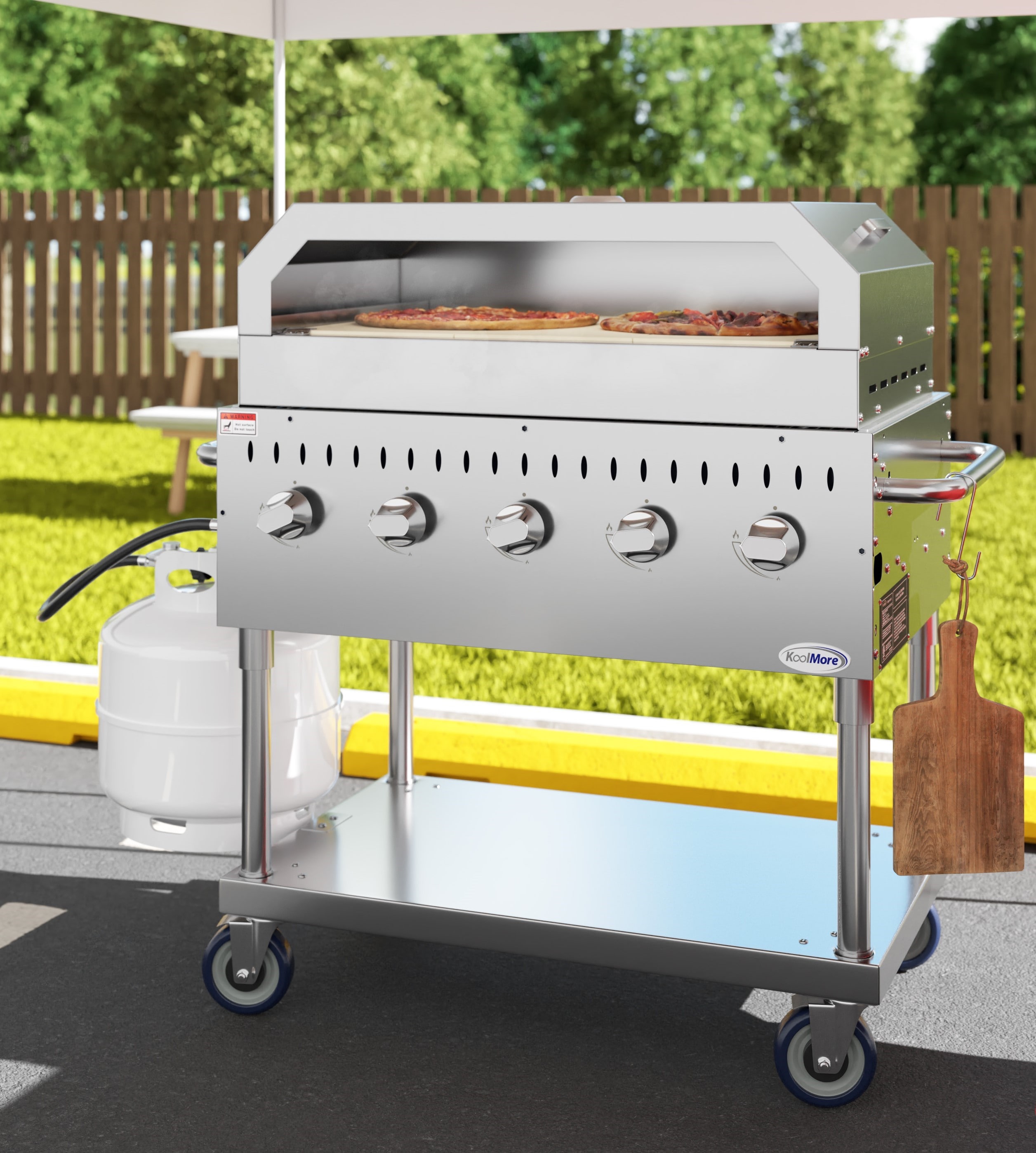 KoolMore LOW-CGKIT3-36P Gas-Grill - View #3