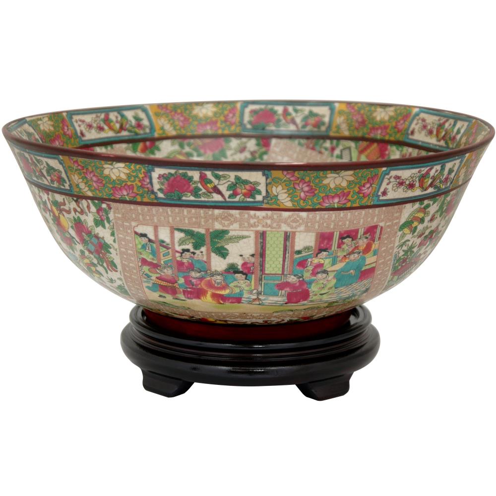 Red Lantern BW-BOWL-RMD 15 -Pack Multiple colors/finishes Porcelain Oriental Decorative bowl