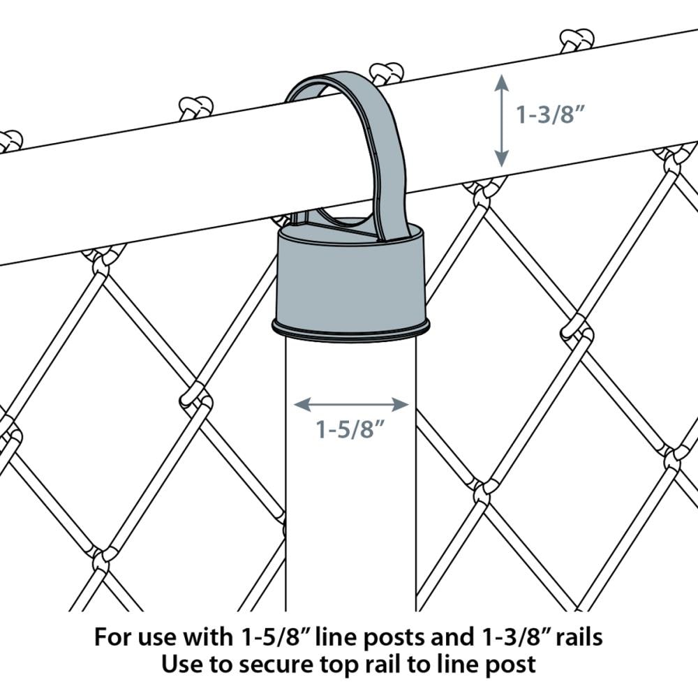 Blue Hawk 840499 Vinyl-Fence-Post-Caps - View #3