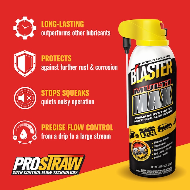 Blaster Garage Door Lubricant Lowes Blaster Hardware Lubricant 10-oz Hardware Lubricant 16-MM-DS at Lowes.com
