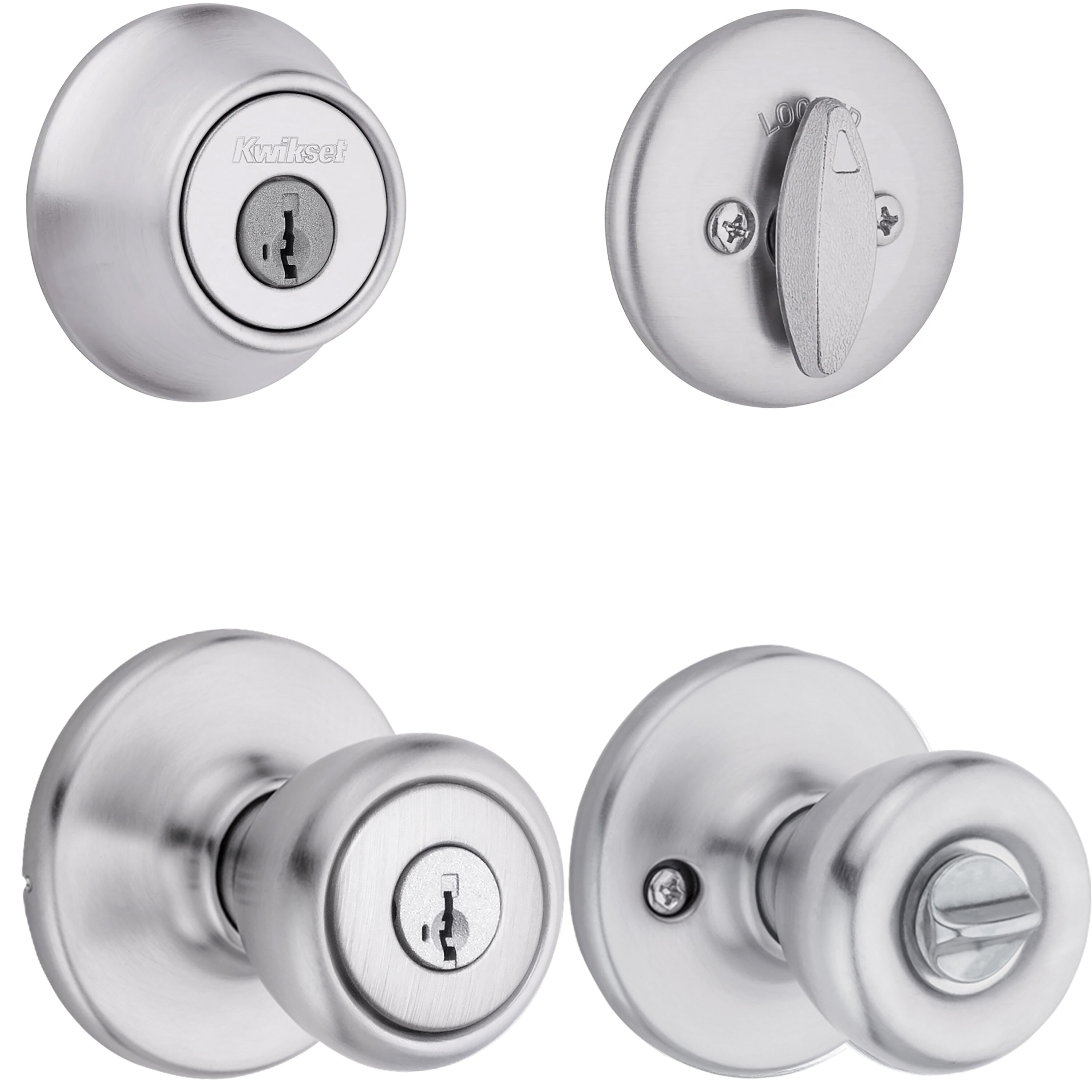 Kwikset 690T 26D SMT Door-Knobs - View #2