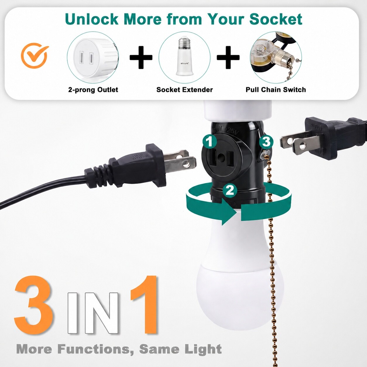 Misopily LMS0810M052 Hard-Wired-Sockets - View #5