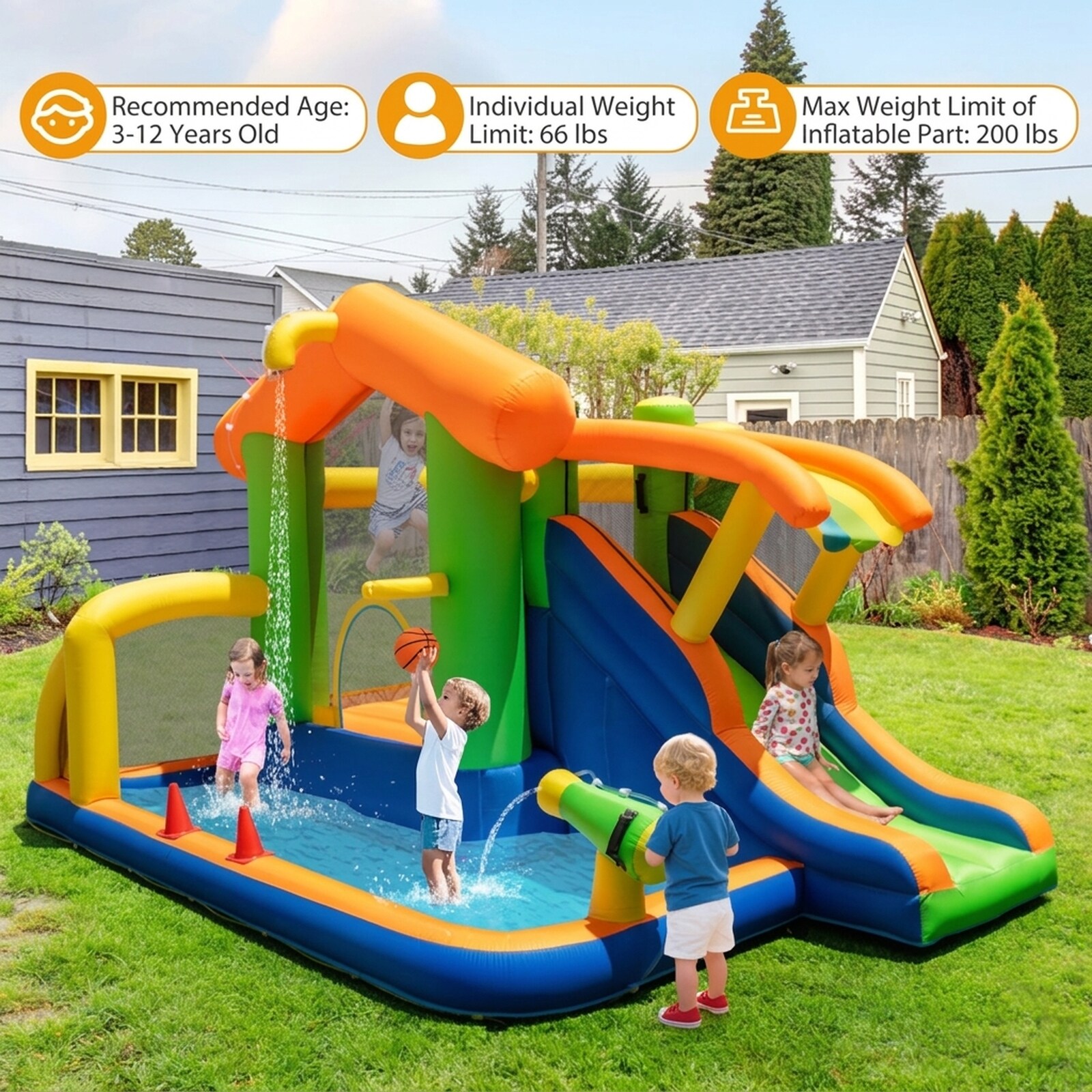 SUGIFT LW102SUGHY1882 Bounce-Houses - View #8