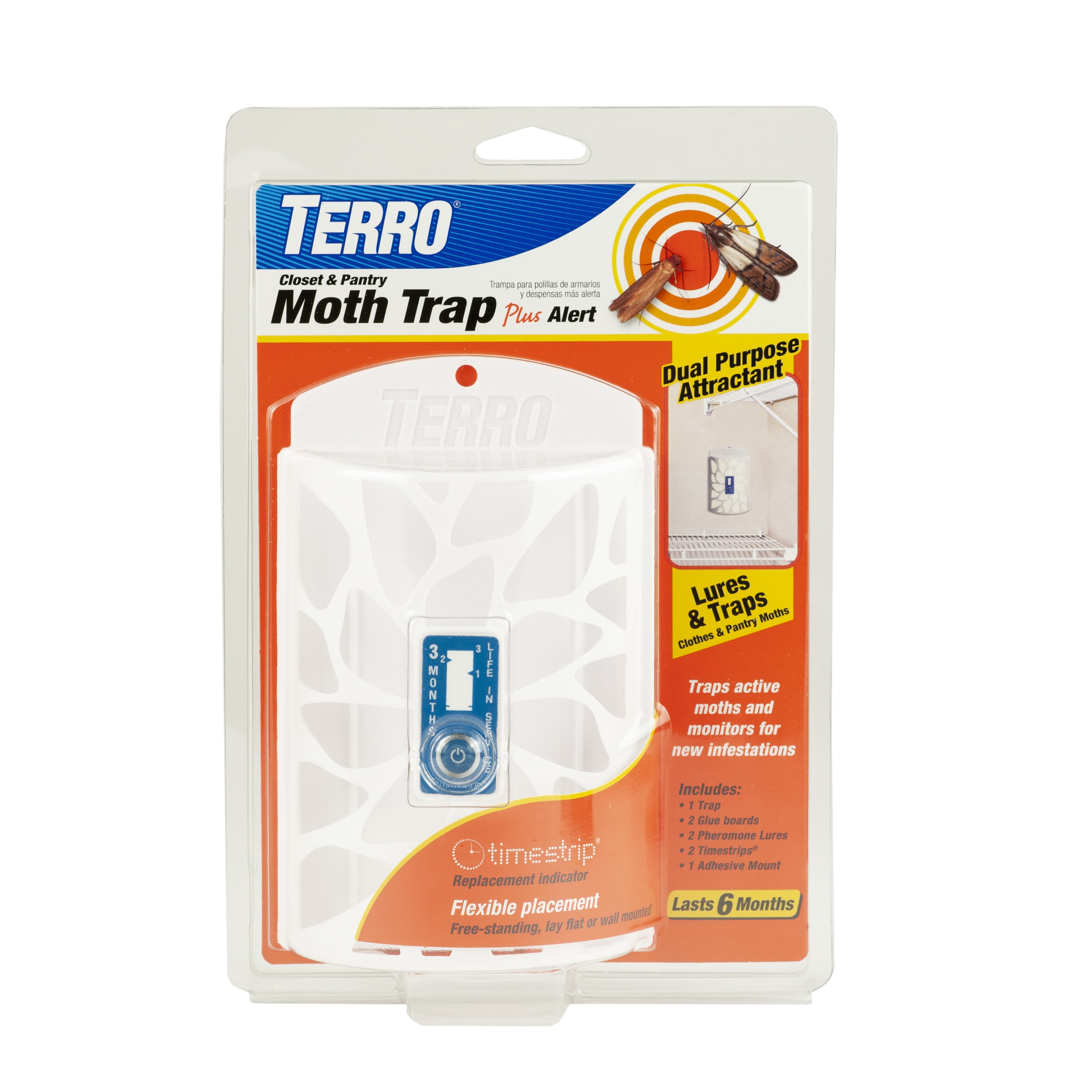 TERRO Closet and Pantry Moth Indoor Insect Trap in the Insect