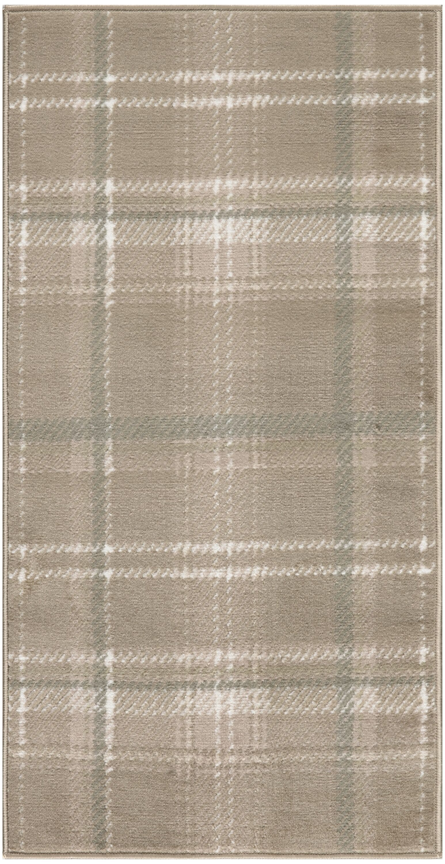  Home Grafix 2 x 4 ft Taupe Indoor Area Rug
