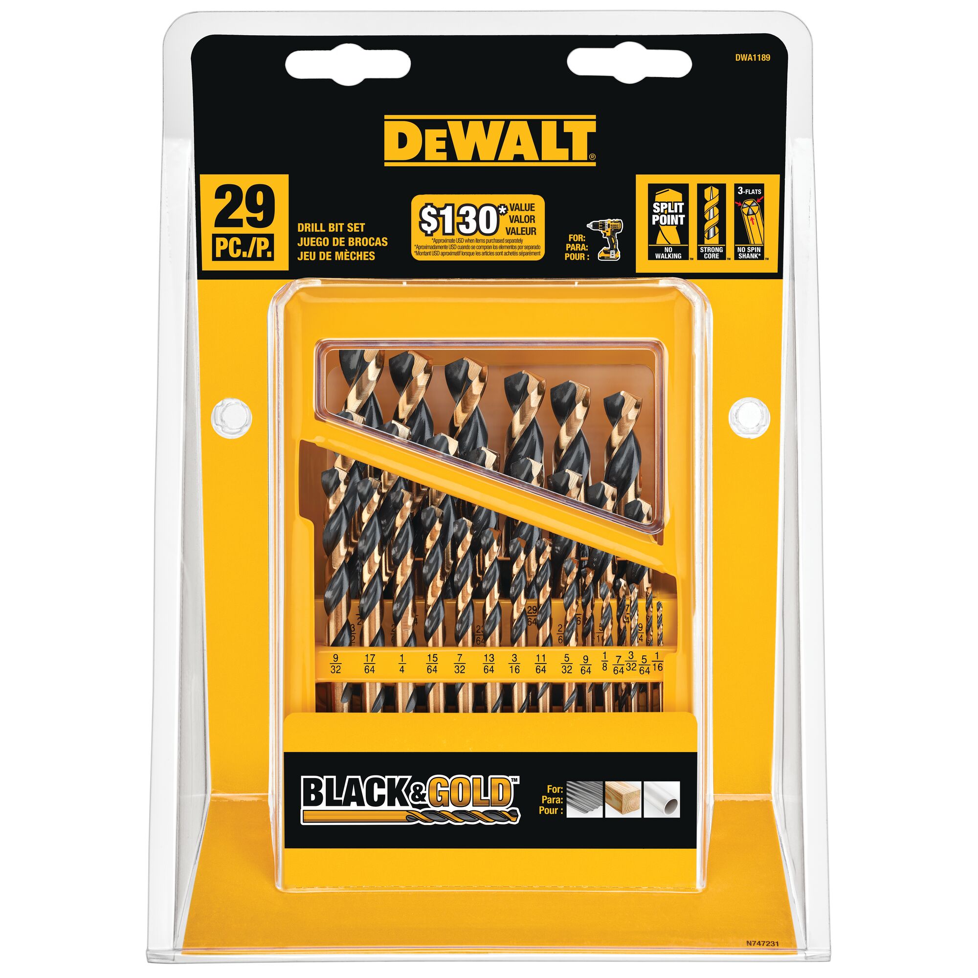 DEWALT DWA1189 Metal-Twist-Drill-Bits - View #8