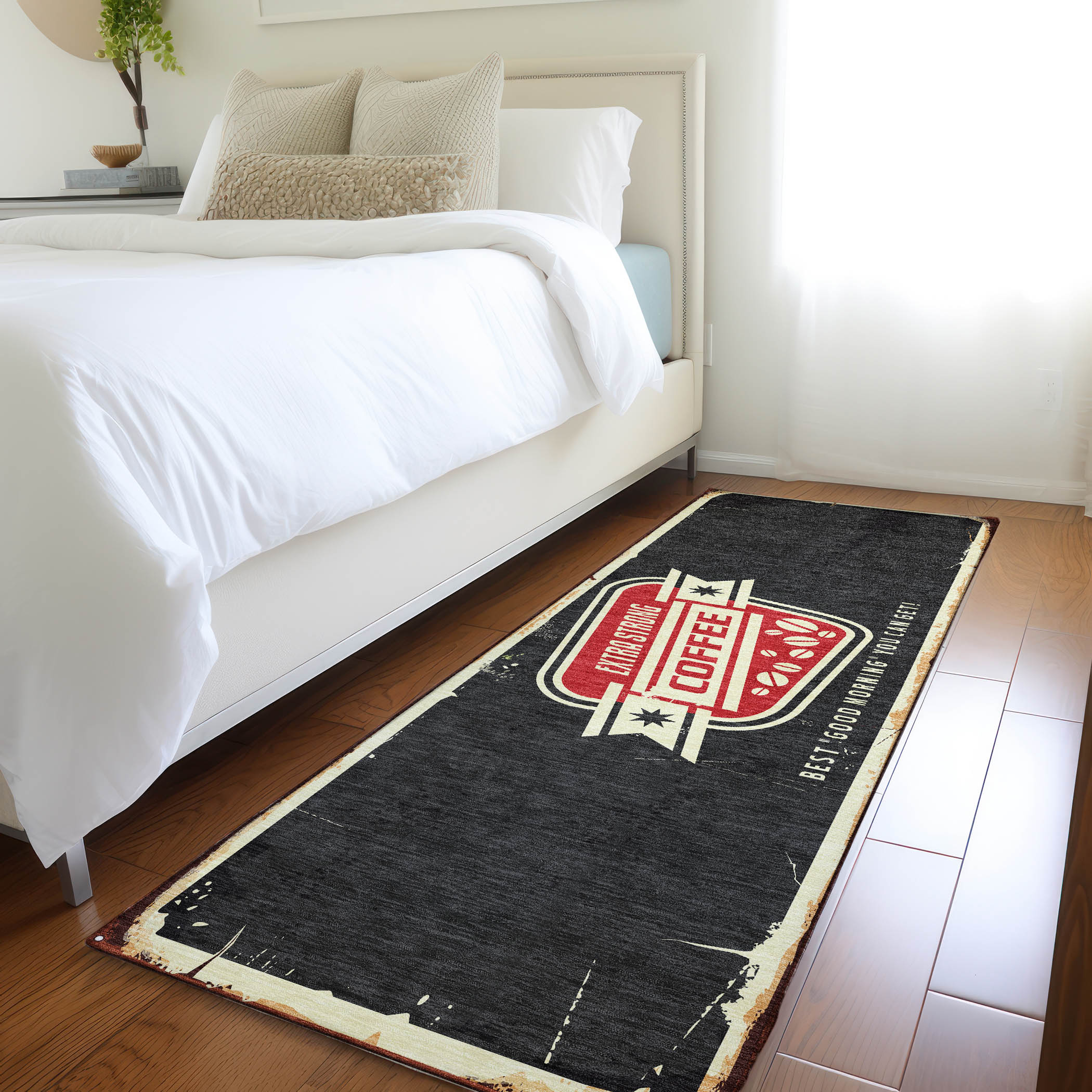 Addison Rugs AMF166MI2X8 Mayfield AMF166MI 2 x 7 (ft) Loomed Polyester Midnight Rectangular Indoor Geometric Machine washable Area rug
