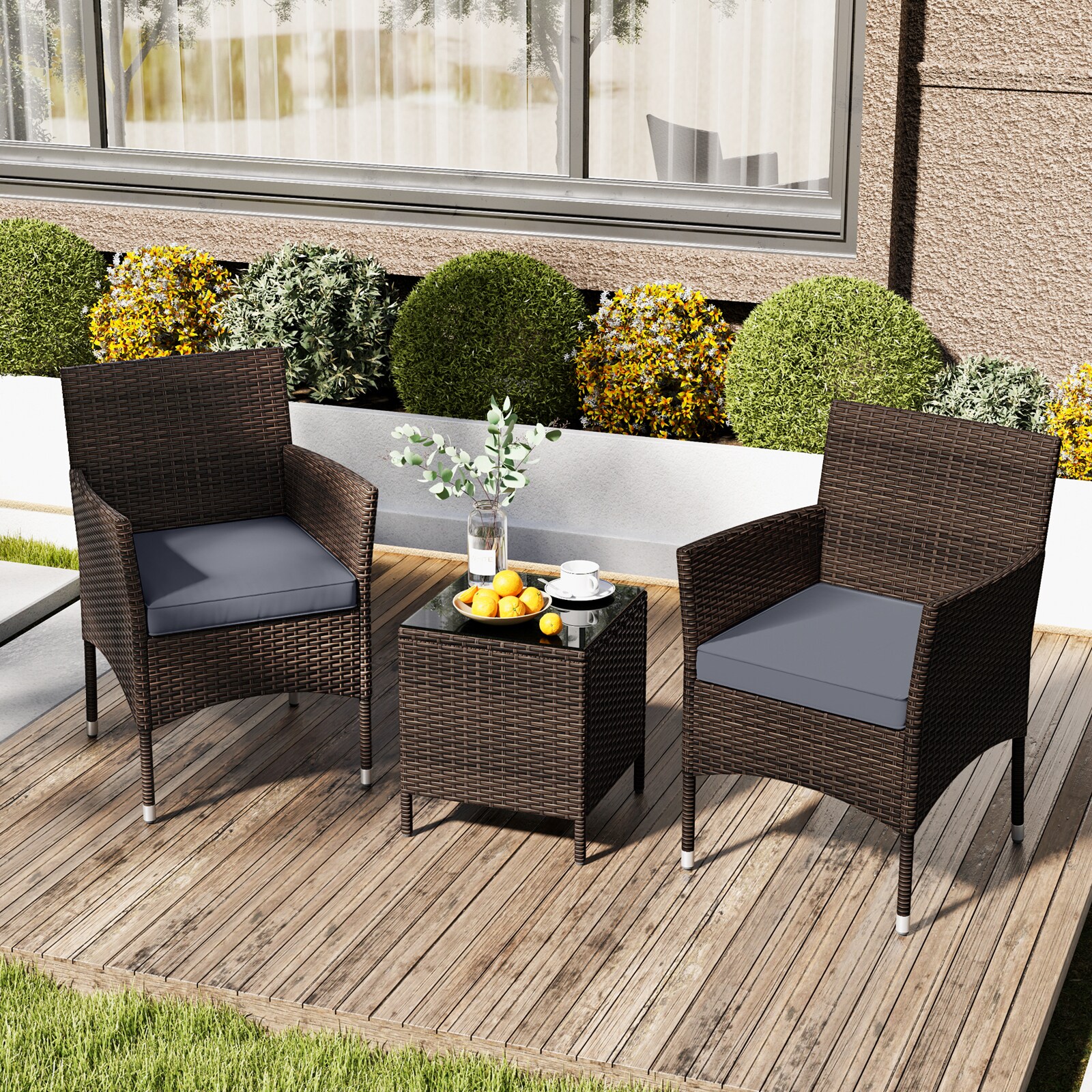 Slickblue D-CO-RG29727WH Patio-Conversation-Sets - View #2