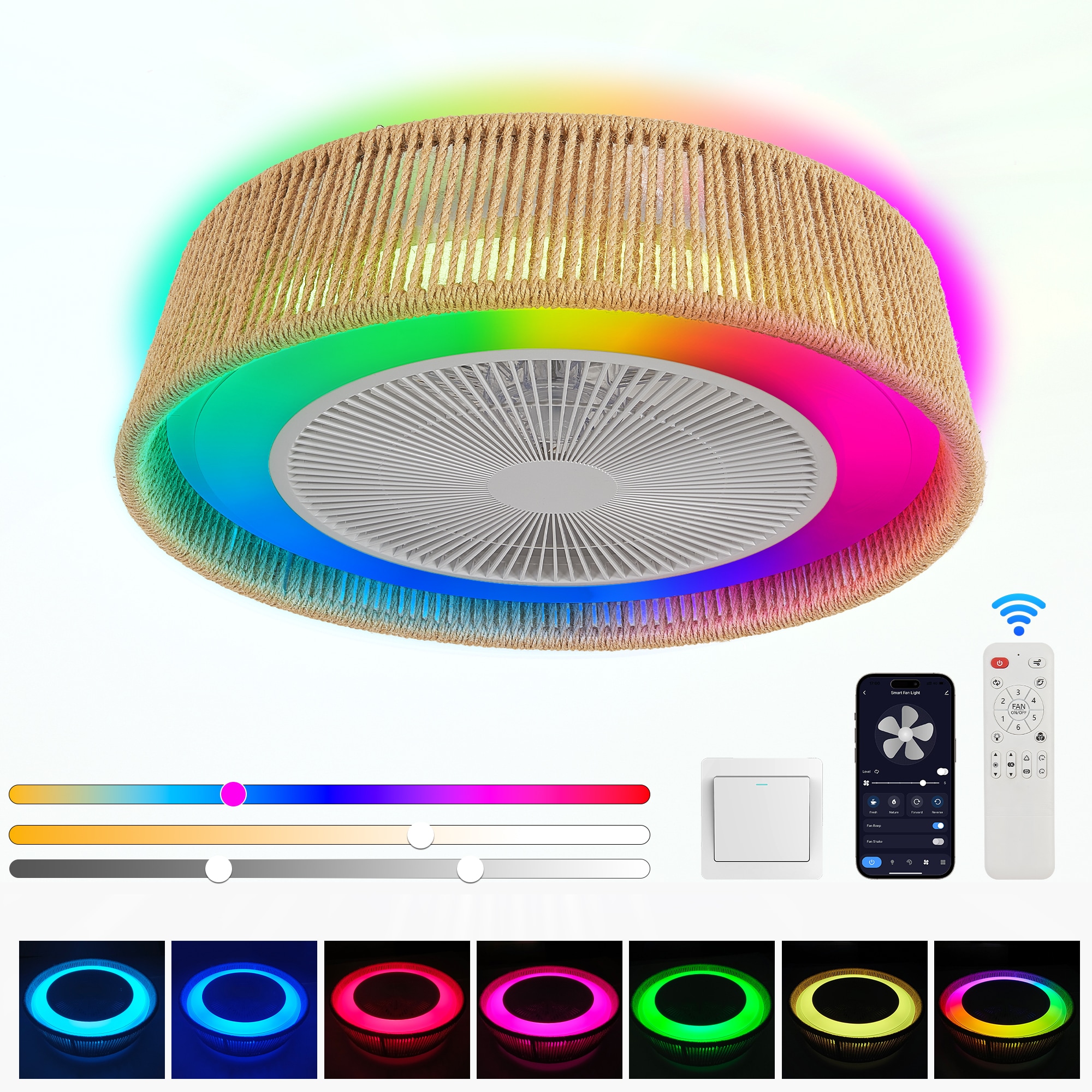 Trivework ZL540-C1WJH Ceiling-Fans - View #7