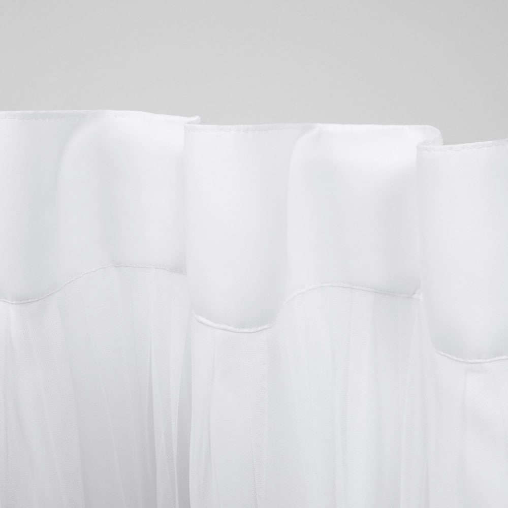 Crescendo Black and Mecca Orange Blackout Pleated Curtain Panels