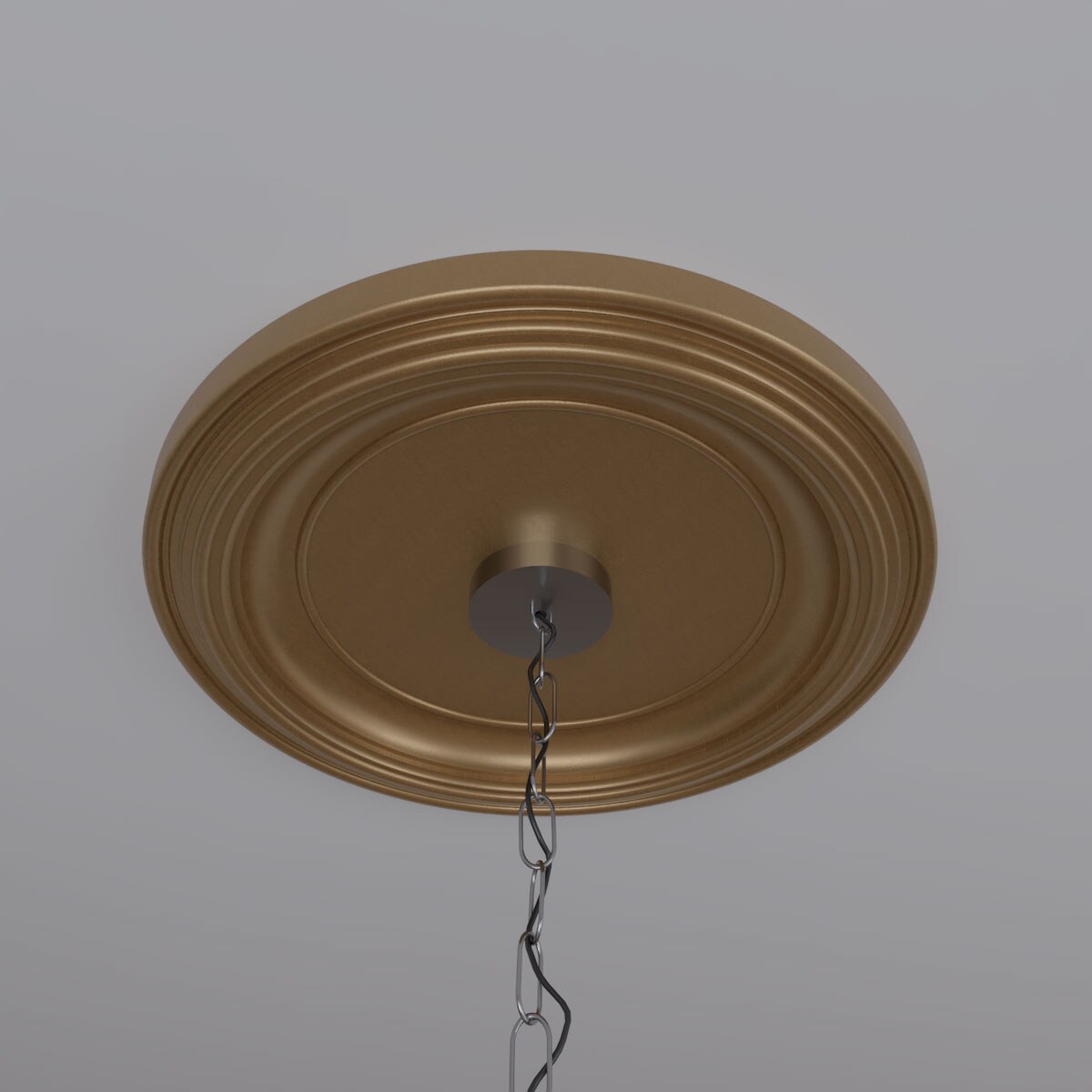 Ekena Millwork CMP19TRBGL Ceiling-Medallions - View #10