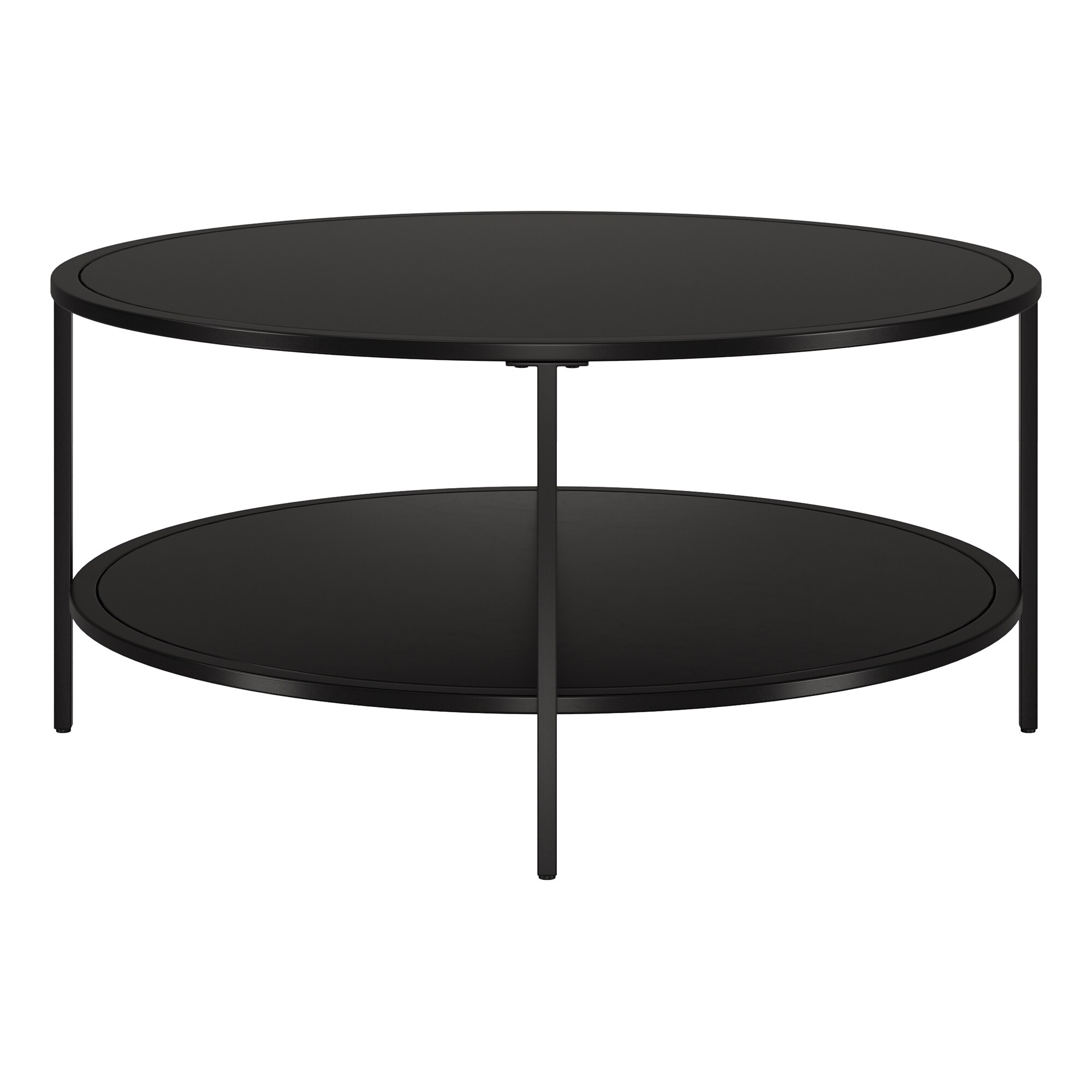 Hailey Home Sivil Blackened Bronze Wood Modern Coffee Table in the ...