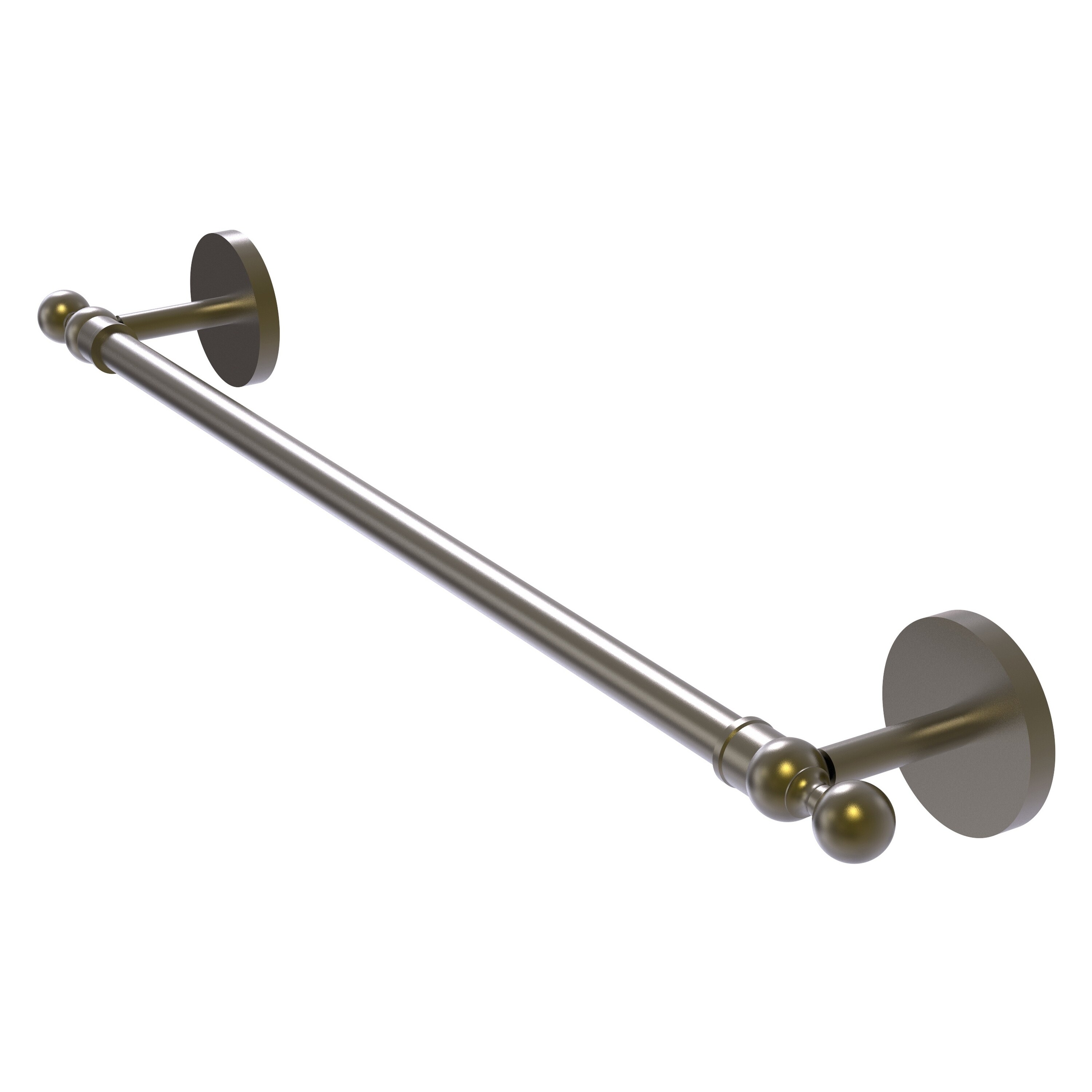 Allied Brass 1041/30-ABR Skyline 30-in Antique Brass Wall mount Single Towel Bar
