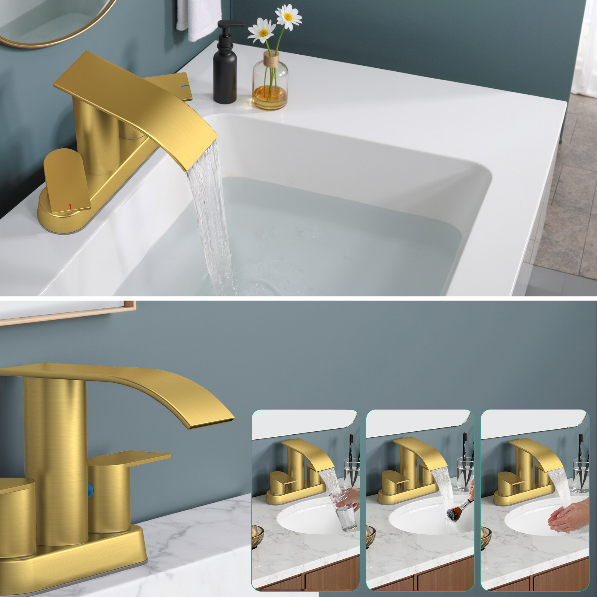 androme 35A5GOLD Lavatory-Faucets - View #4