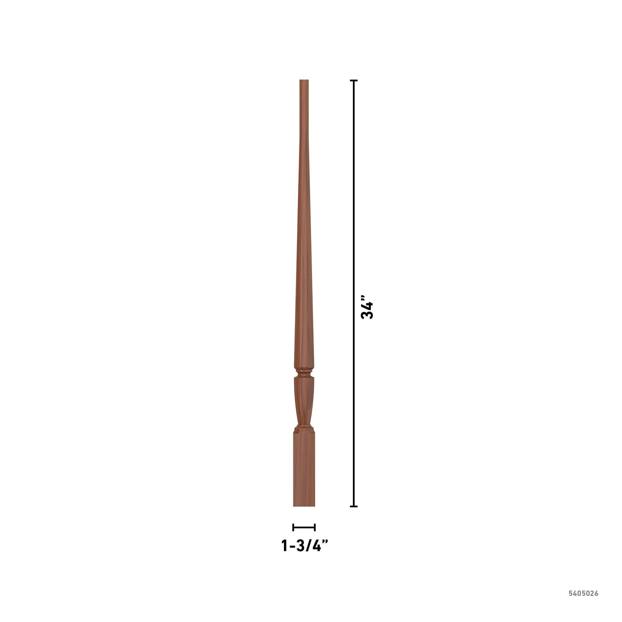 L.J. Smith Stair Systems LJP-20158-C 34 Interior-Stairpart-Balusters - View #4