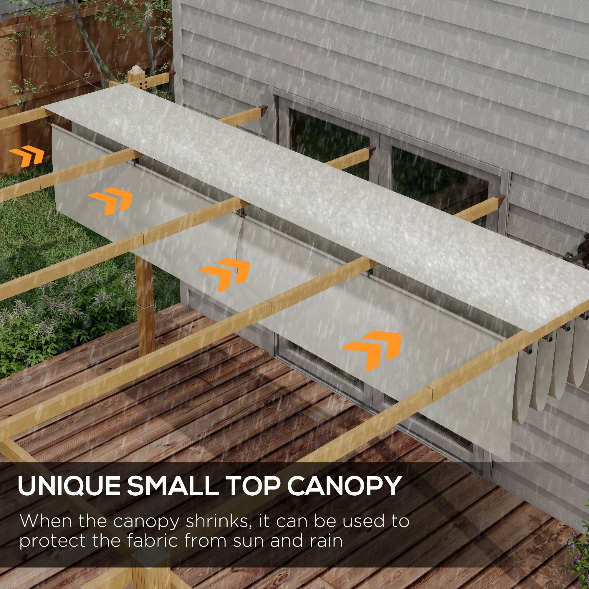 Outsunny 84C-472V00ND Pergolas-2 - View #5