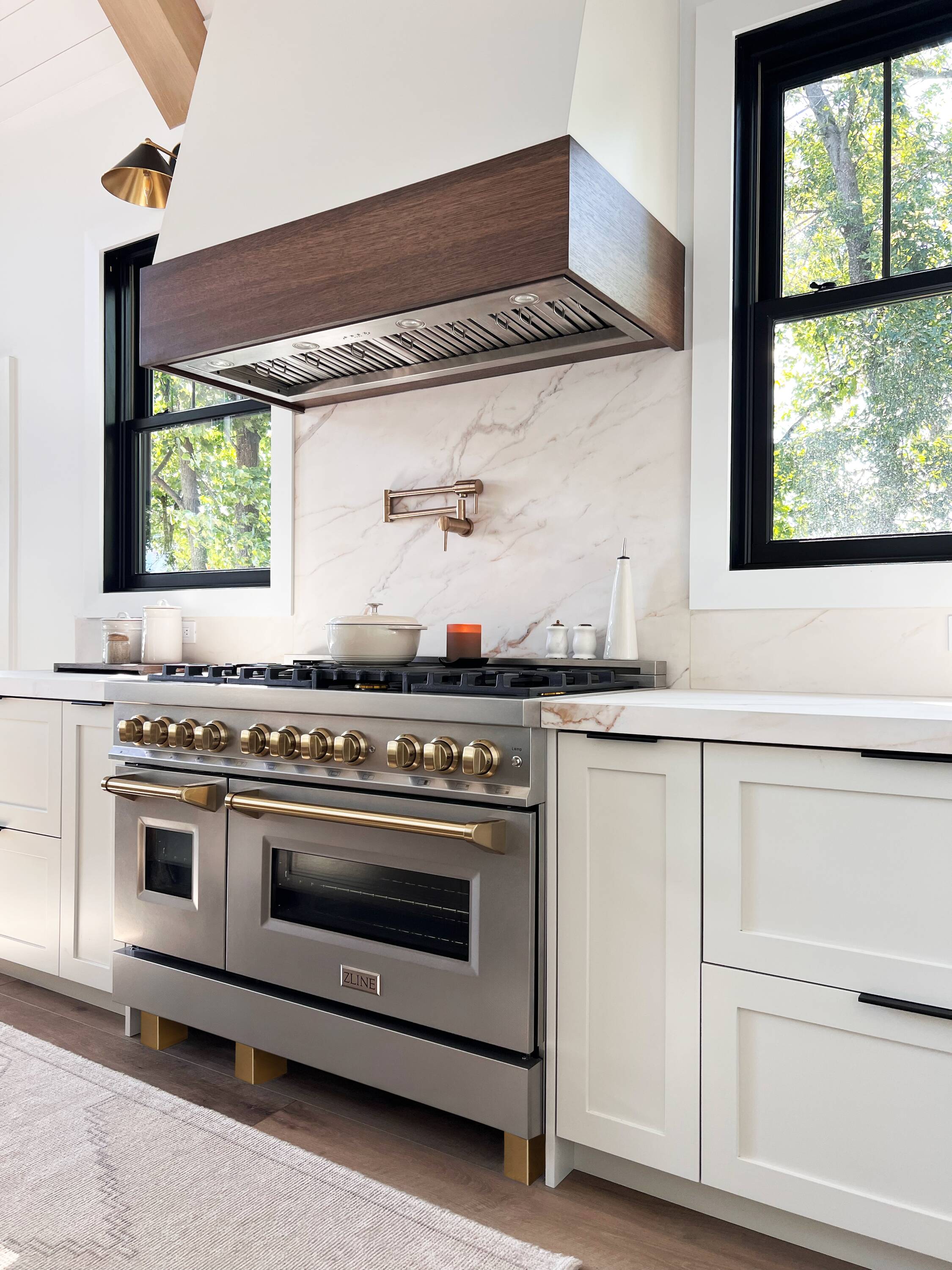 ZLINE KITCHEN & BATH RAZ-48-CB Double-Dual-Fuel-Ranges - View #4
