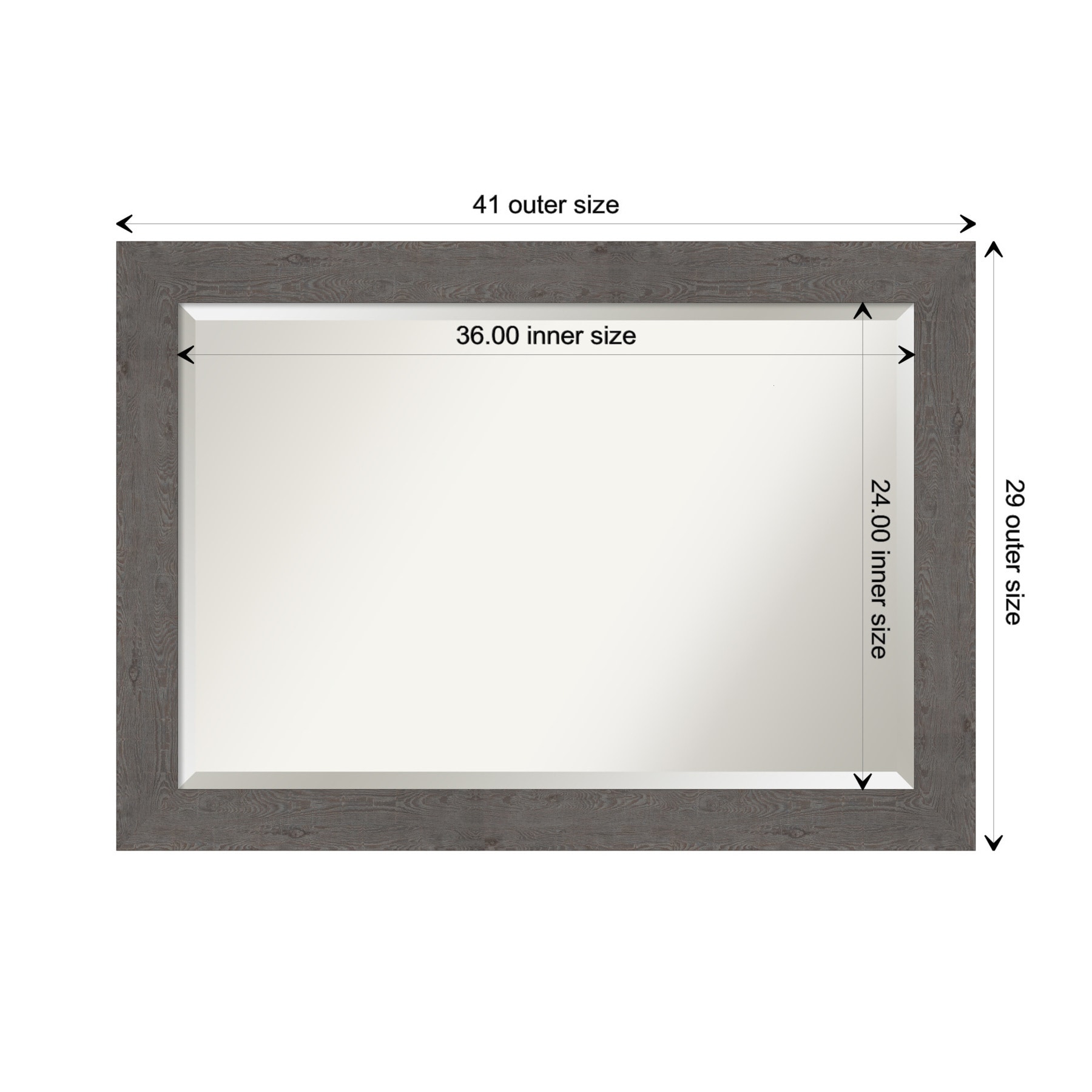 Amanti Art DSW4593618 Framed-Bath-Mirrors - View #4