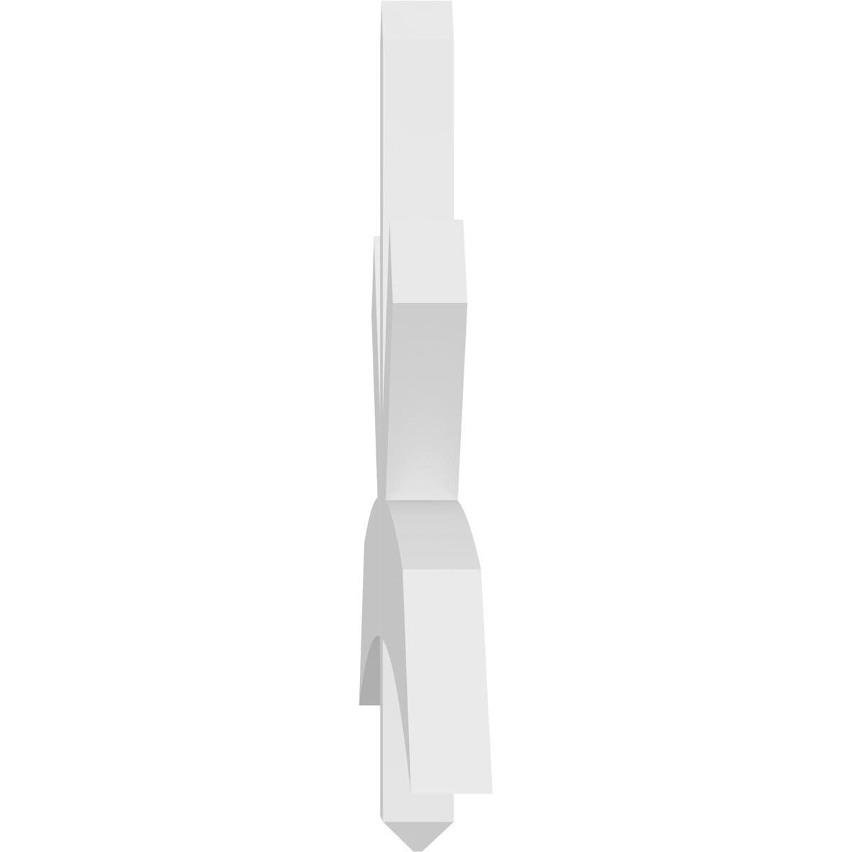 Ekena Millwork GBP072X21X0204ALB00 Exterior-Brackets-Braces - View #3