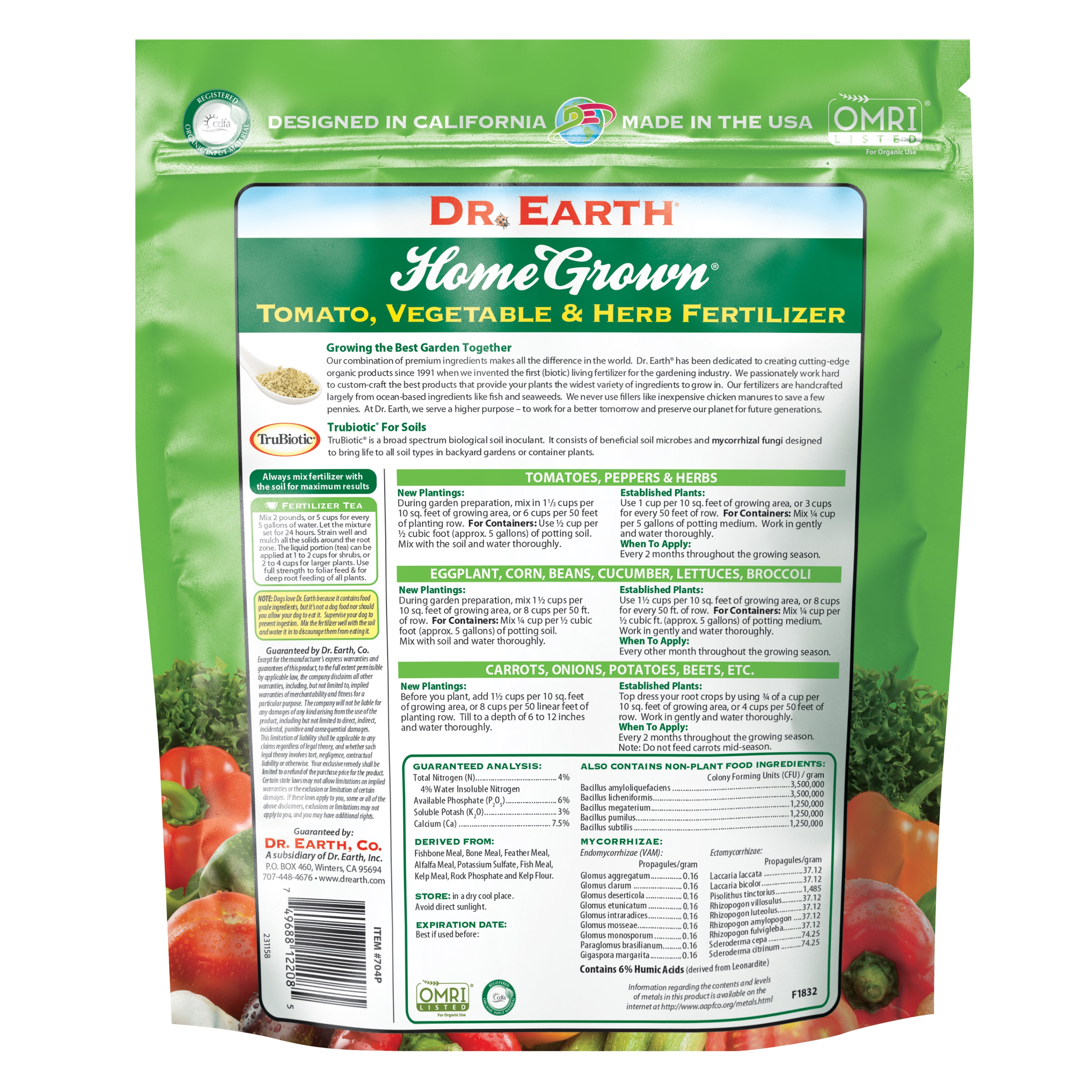 Dr. Earth 704P Plant-Food - View #3