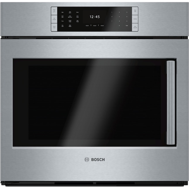 Bosch Benchmark Series 30 In Self Cleaning Convection European Element Single Electric Wall Oven Stainless Steel The Ovens Department At Com - What Is The Best Single Wall Oven