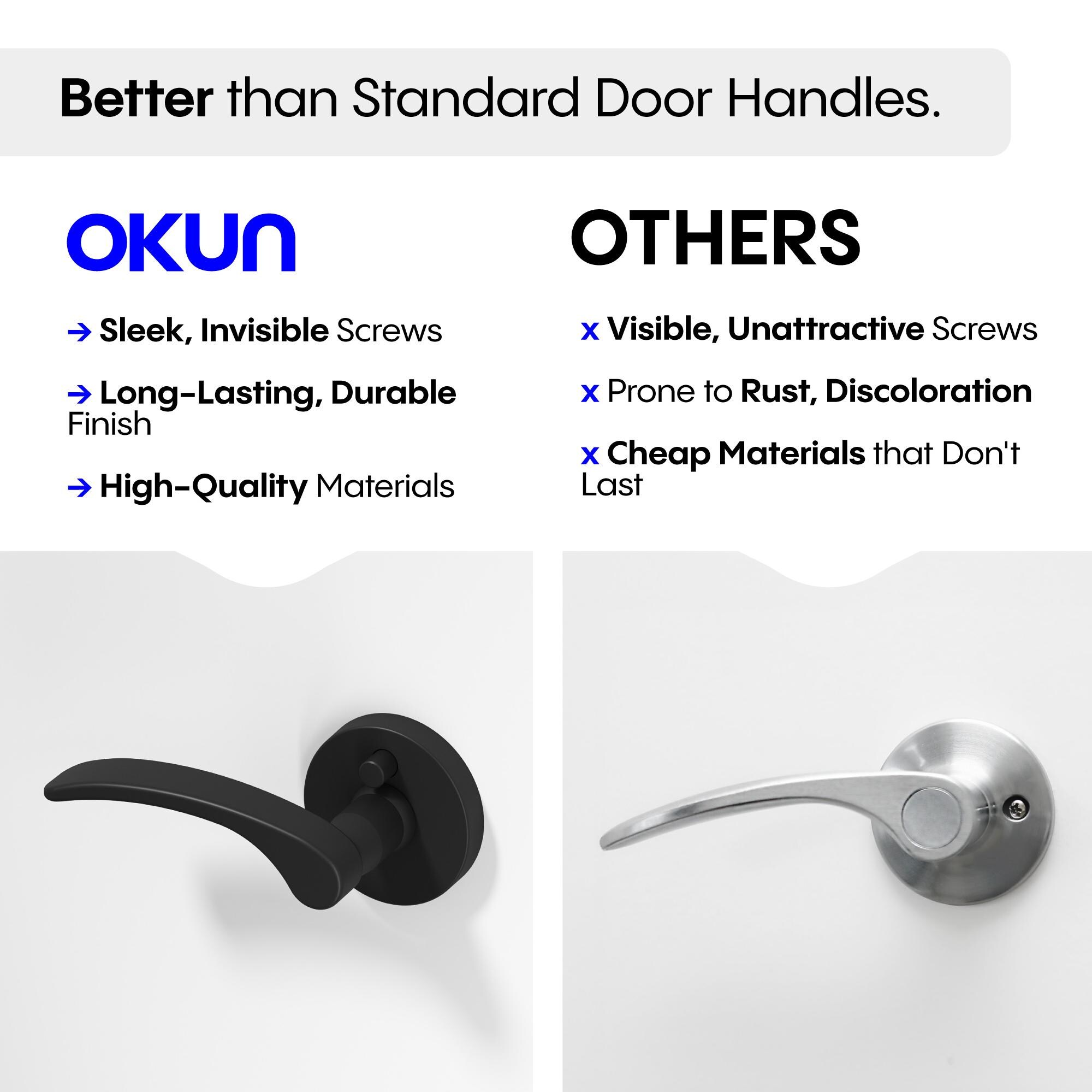 OKUN OK1011MBPRK2 Door-Handles - View #8
