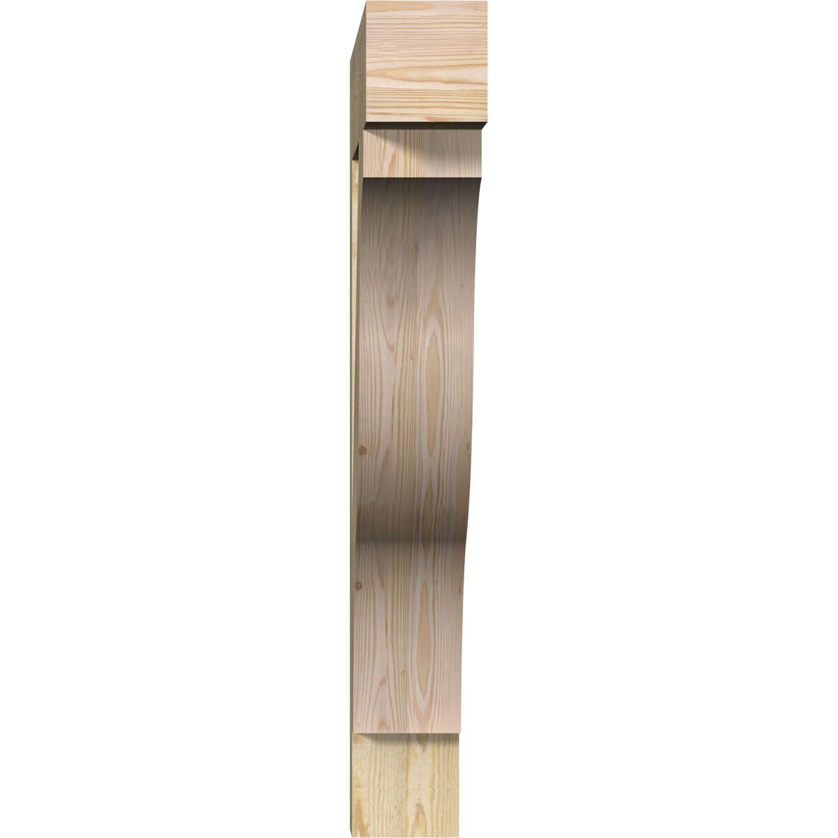 Ekena Millwork BKT06X38X44FST05RDF Exterior-Brackets-Braces - View #2