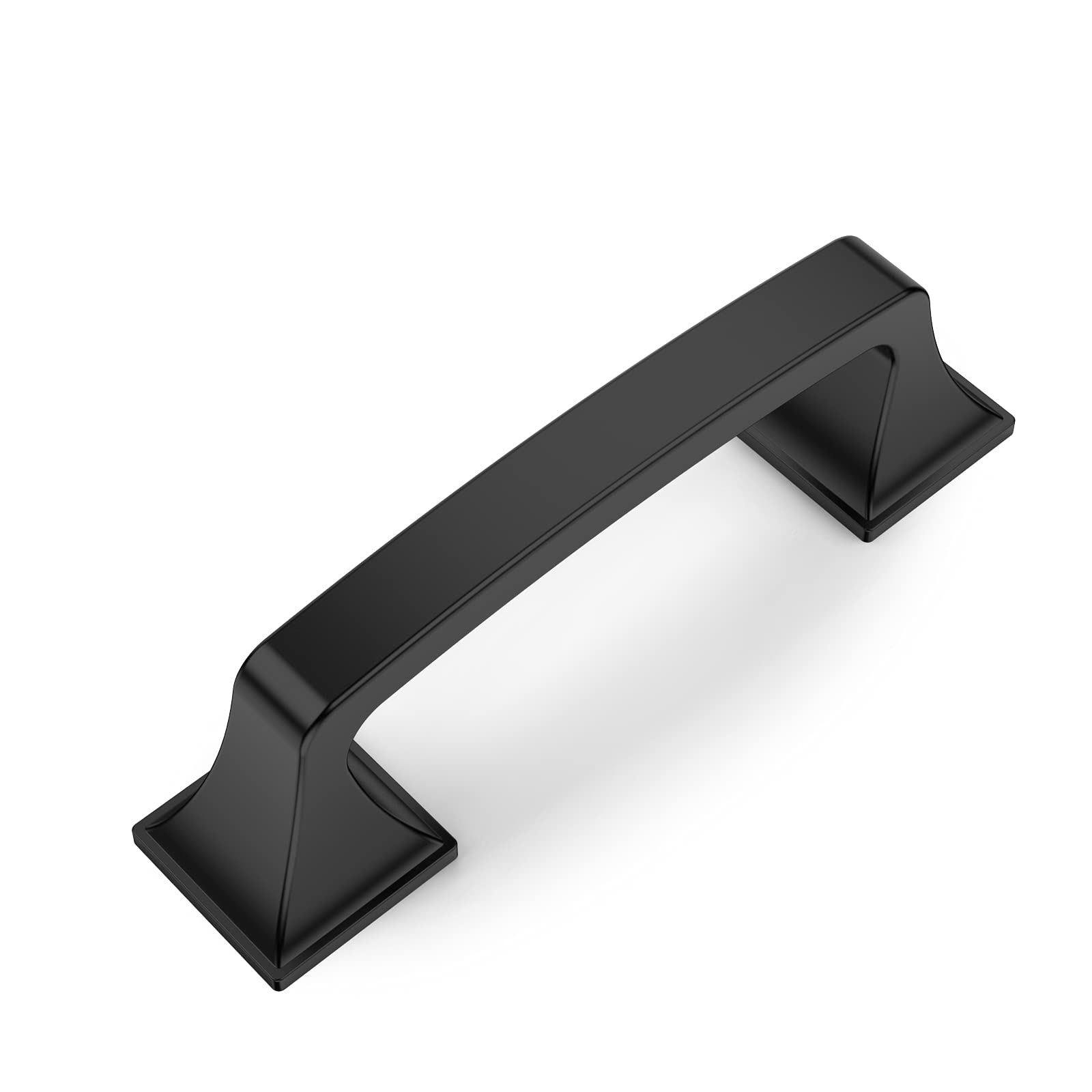 Aoibox  10 pack 3 in center matte black cabinet pulls solid zinc alloy handles for kitchen drawers and cupboards