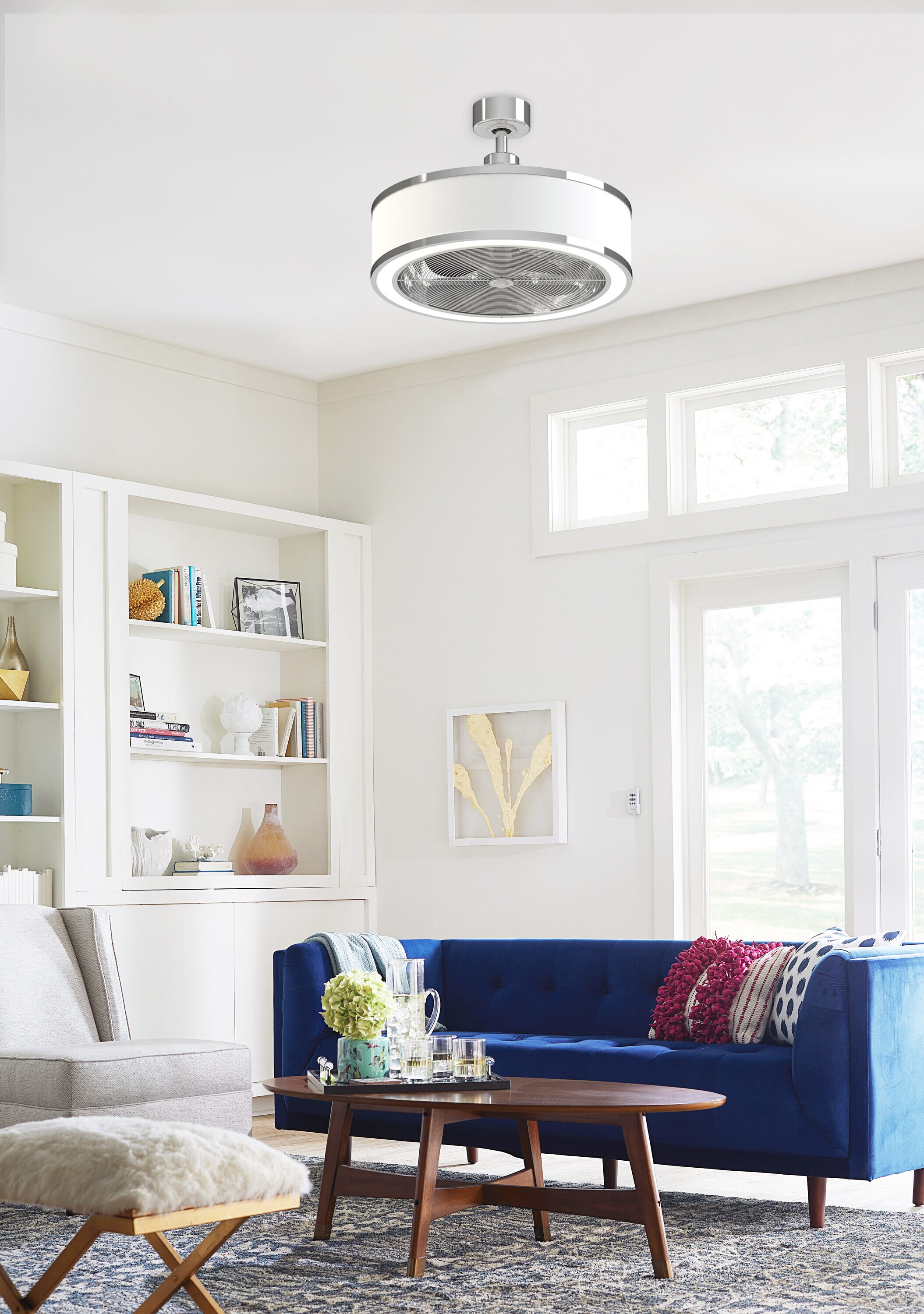 Ringaire Ceiling Fan with deals Light - Flush Mount