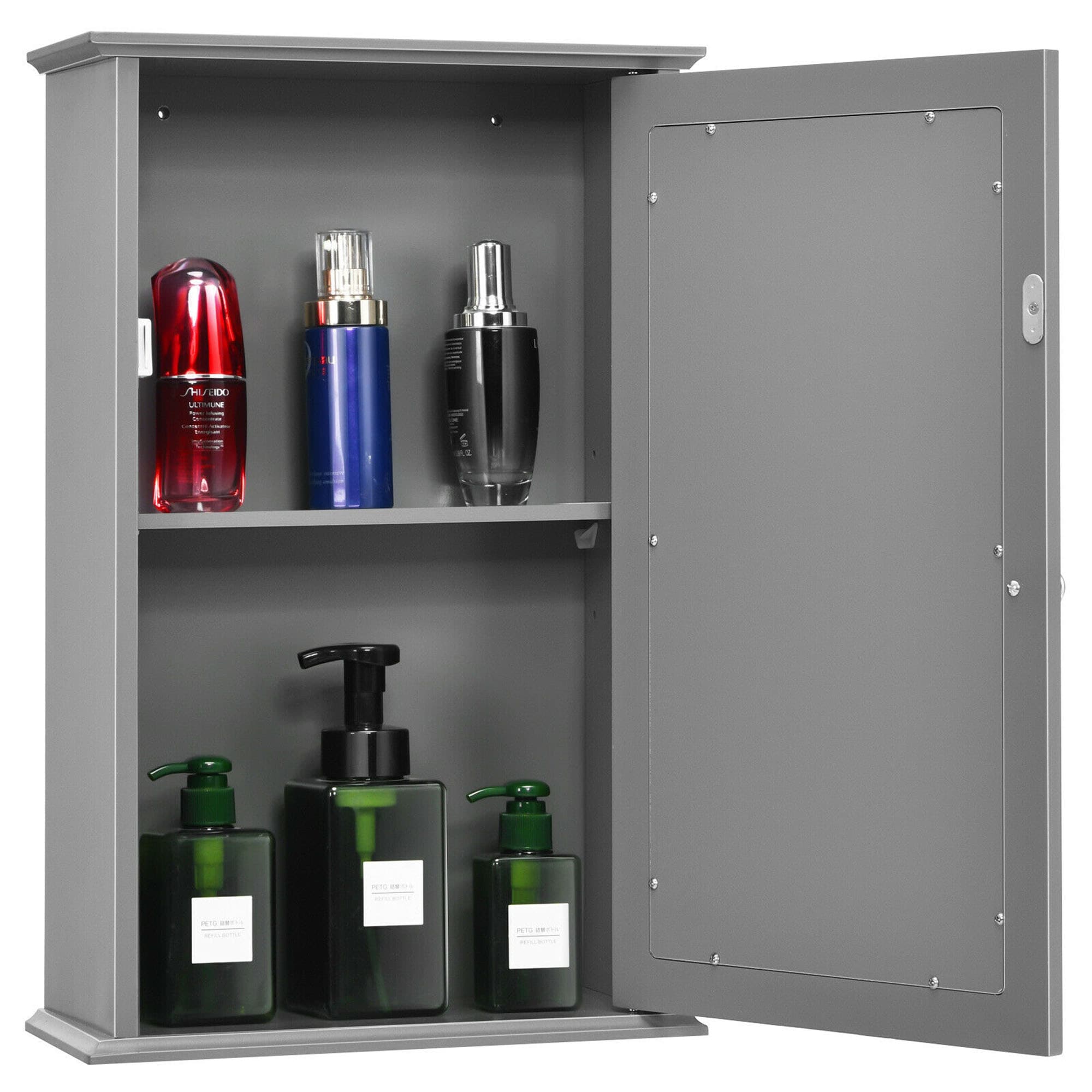 WELLFOR OUJ65846GR Bathroom-Medicine-Cabinets - View #7